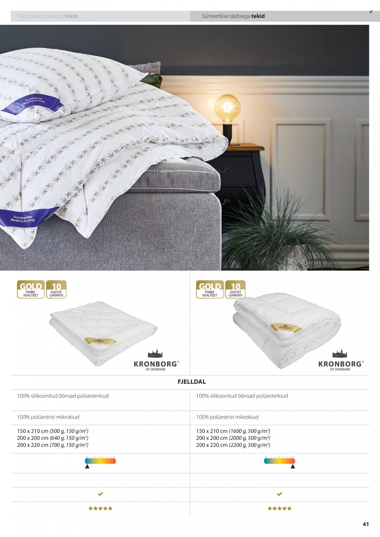 jysk - JYSK kliendileht - Tekkide, patjade ja voodipesu - page: 41