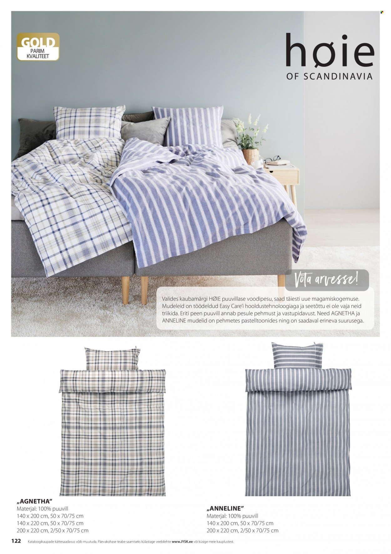 jysk - JYSK kliendileht - Tekkide, patjade ja voodipesu - page: 122