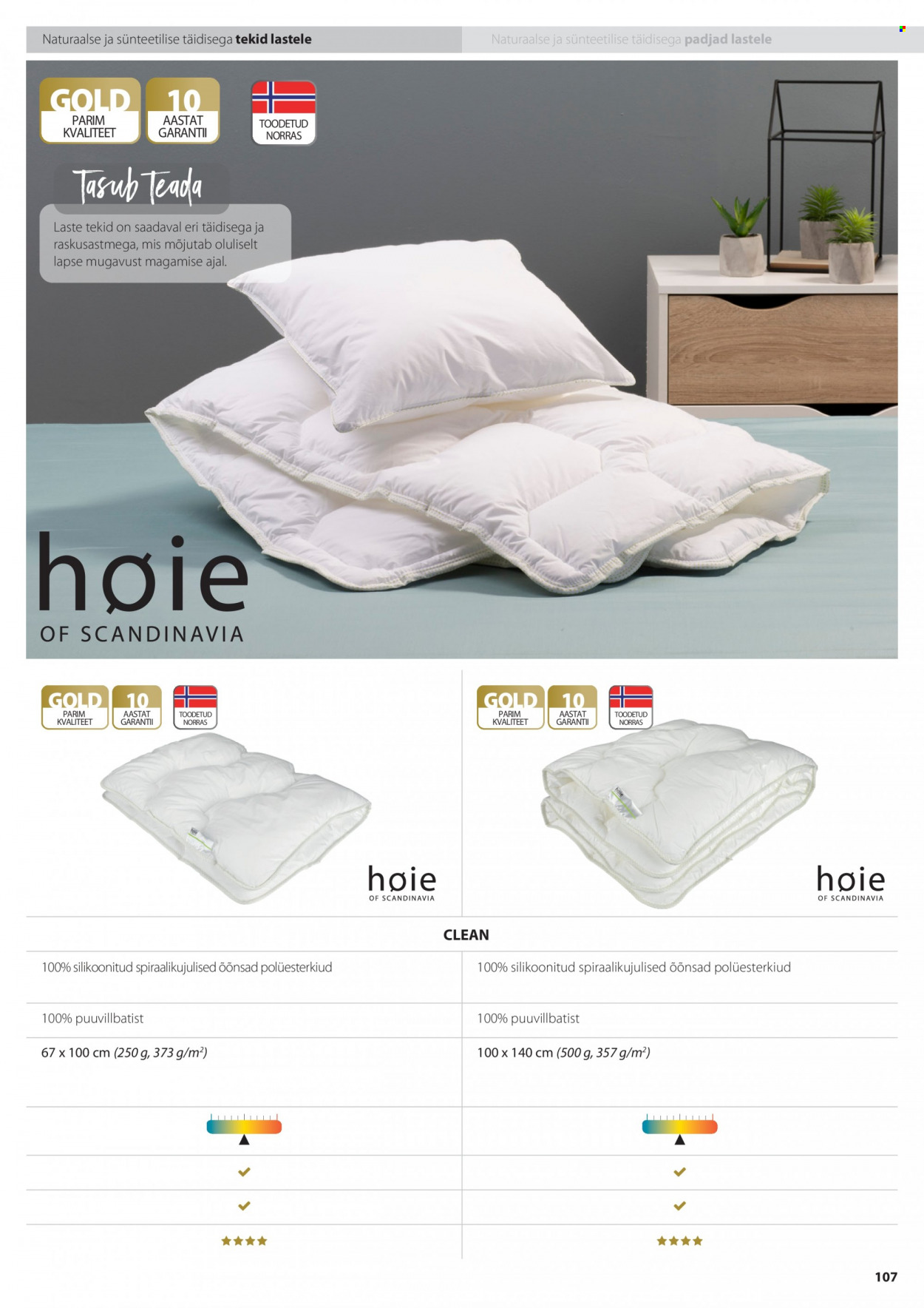 jysk - JYSK kliendileht - Tekkide, patjade ja voodipesu - page: 107