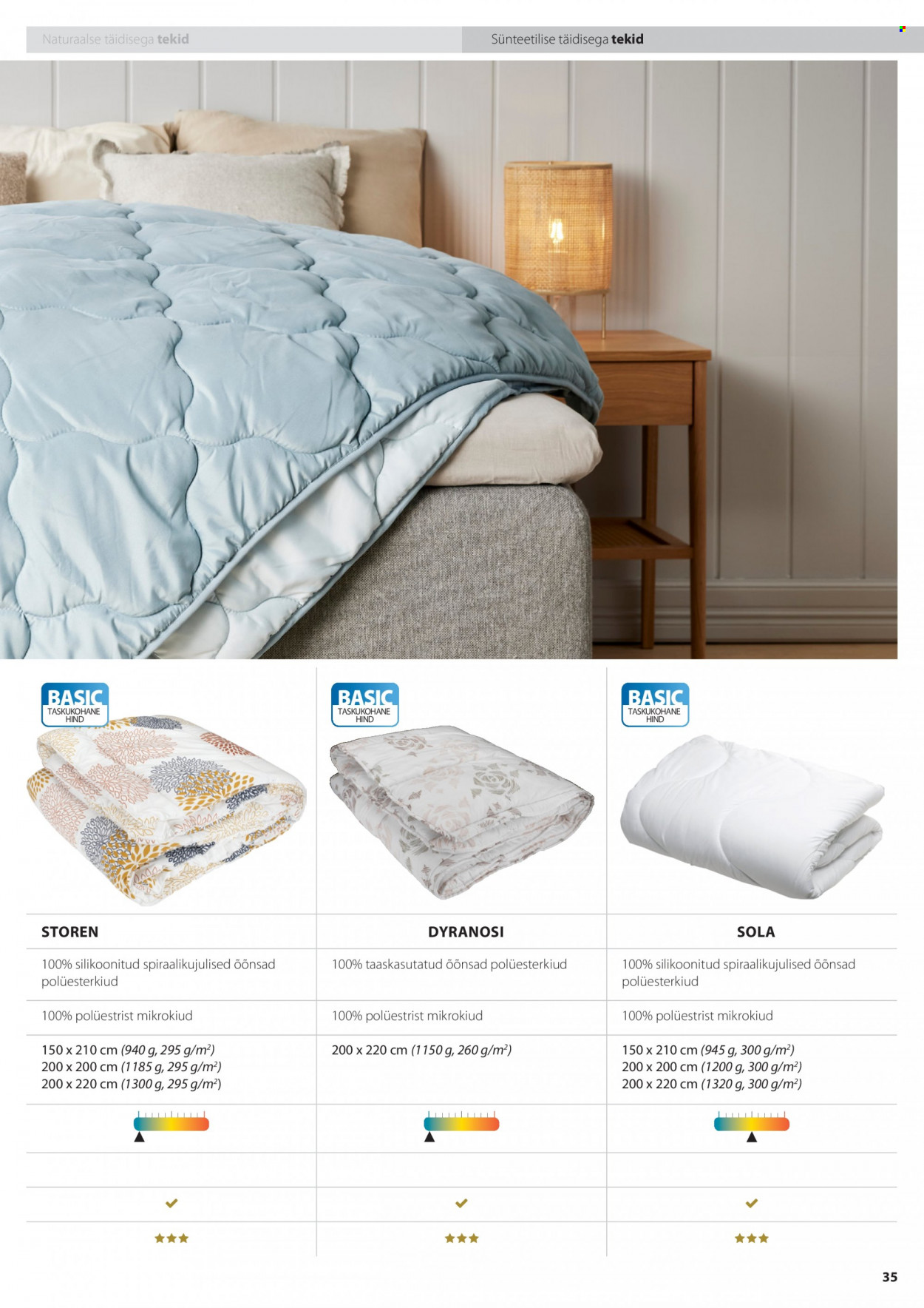 jysk - JYSK kliendileht - Tekkide, patjade ja voodipesu - page: 35