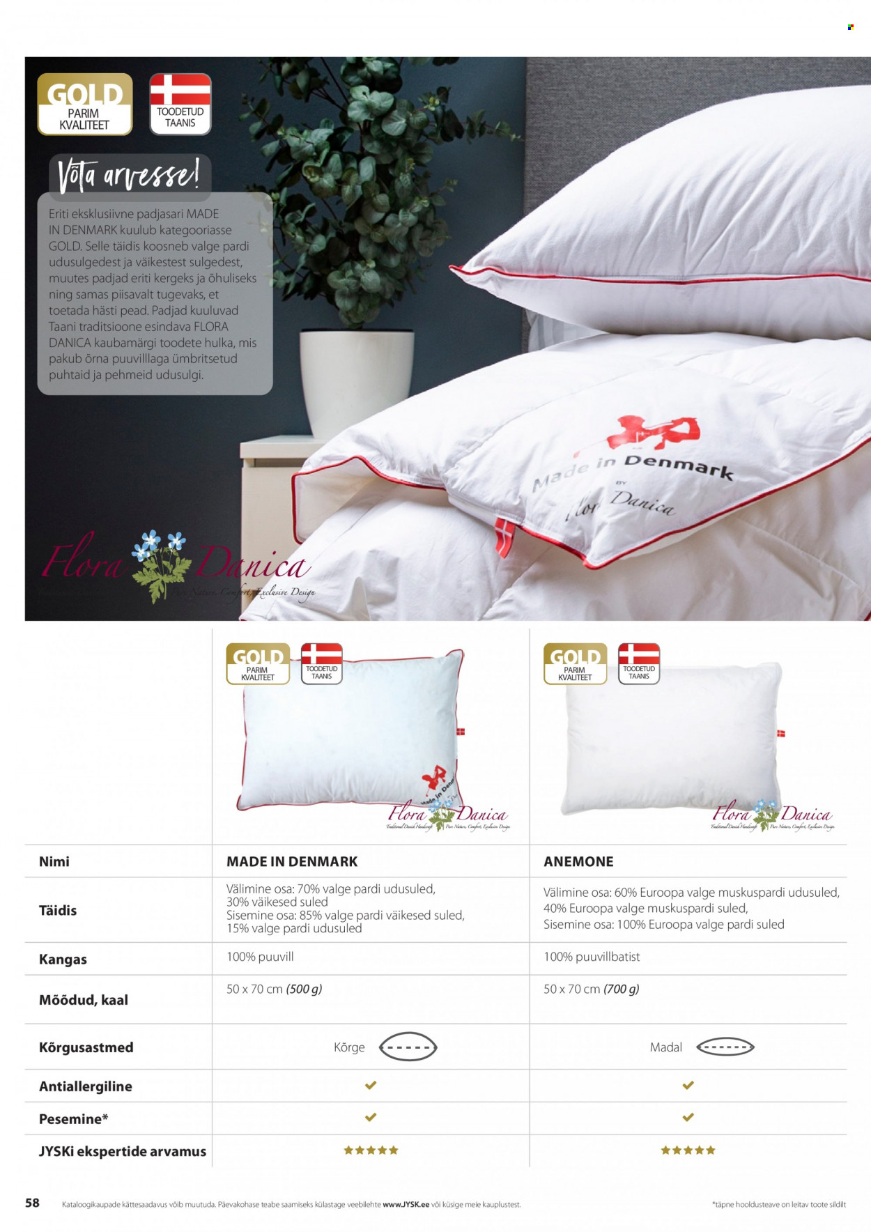jysk - JYSK kliendileht - Tekkide, patjade ja voodipesu - page: 58