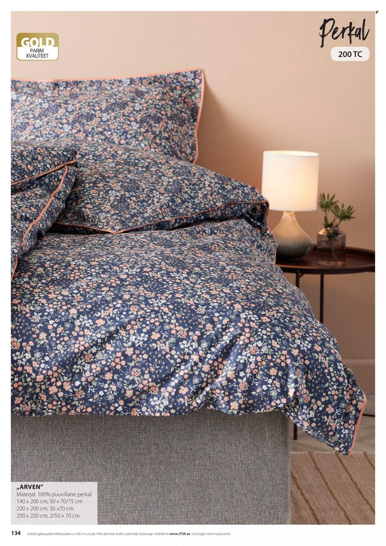 jysk - JYSK kliendileht - Tekkide, patjade ja voodipesu - page: 134