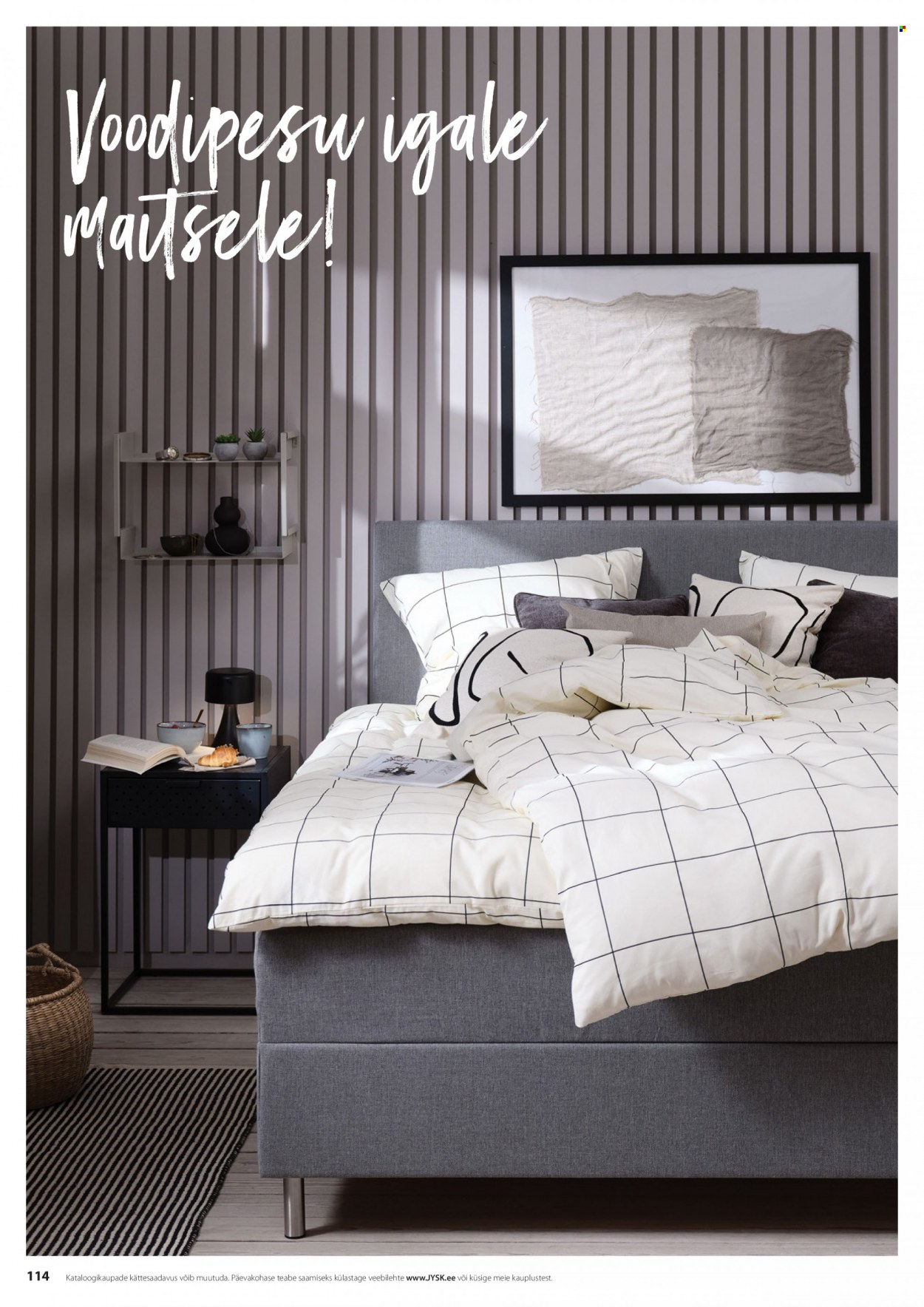 jysk - JYSK kliendileht - Tekkide, patjade ja voodipesu - page: 114