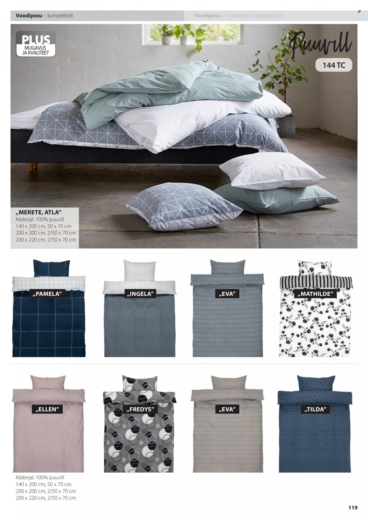 jysk - JYSK kliendileht - Tekkide, patjade ja voodipesu - page: 119