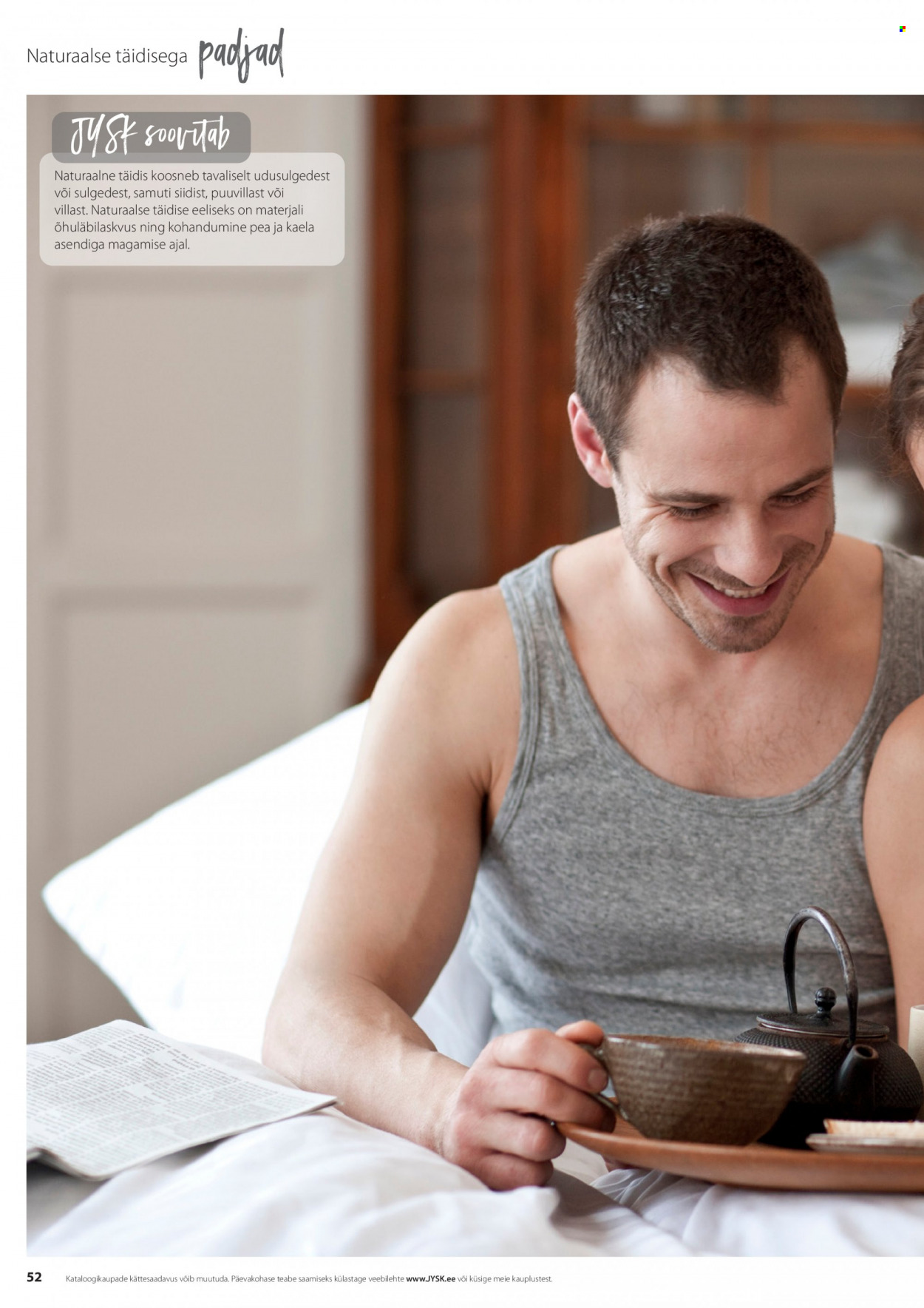 jysk - JYSK kliendileht - Tekkide, patjade ja voodipesu - page: 52