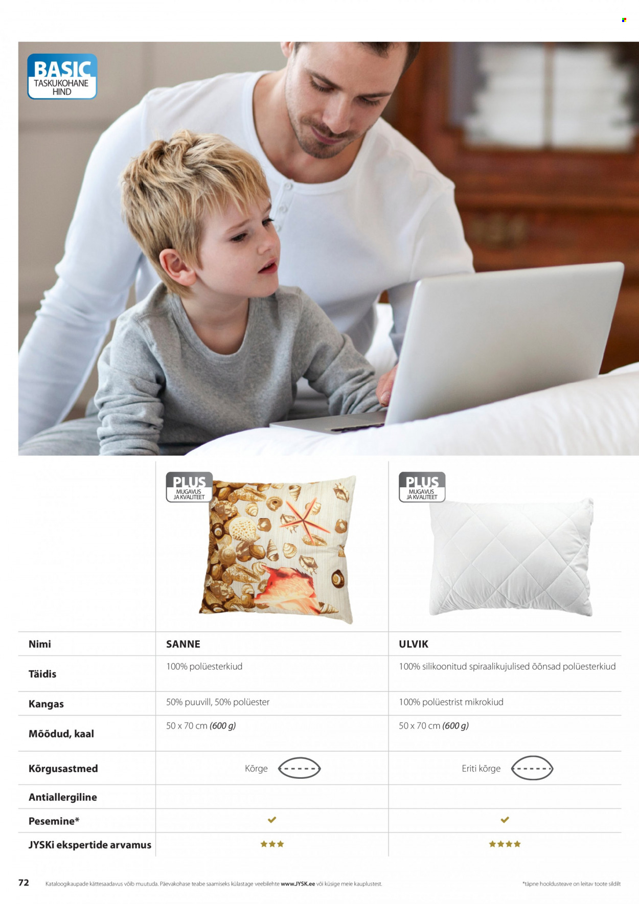 jysk - JYSK kliendileht - Tekkide, patjade ja voodipesu - page: 72