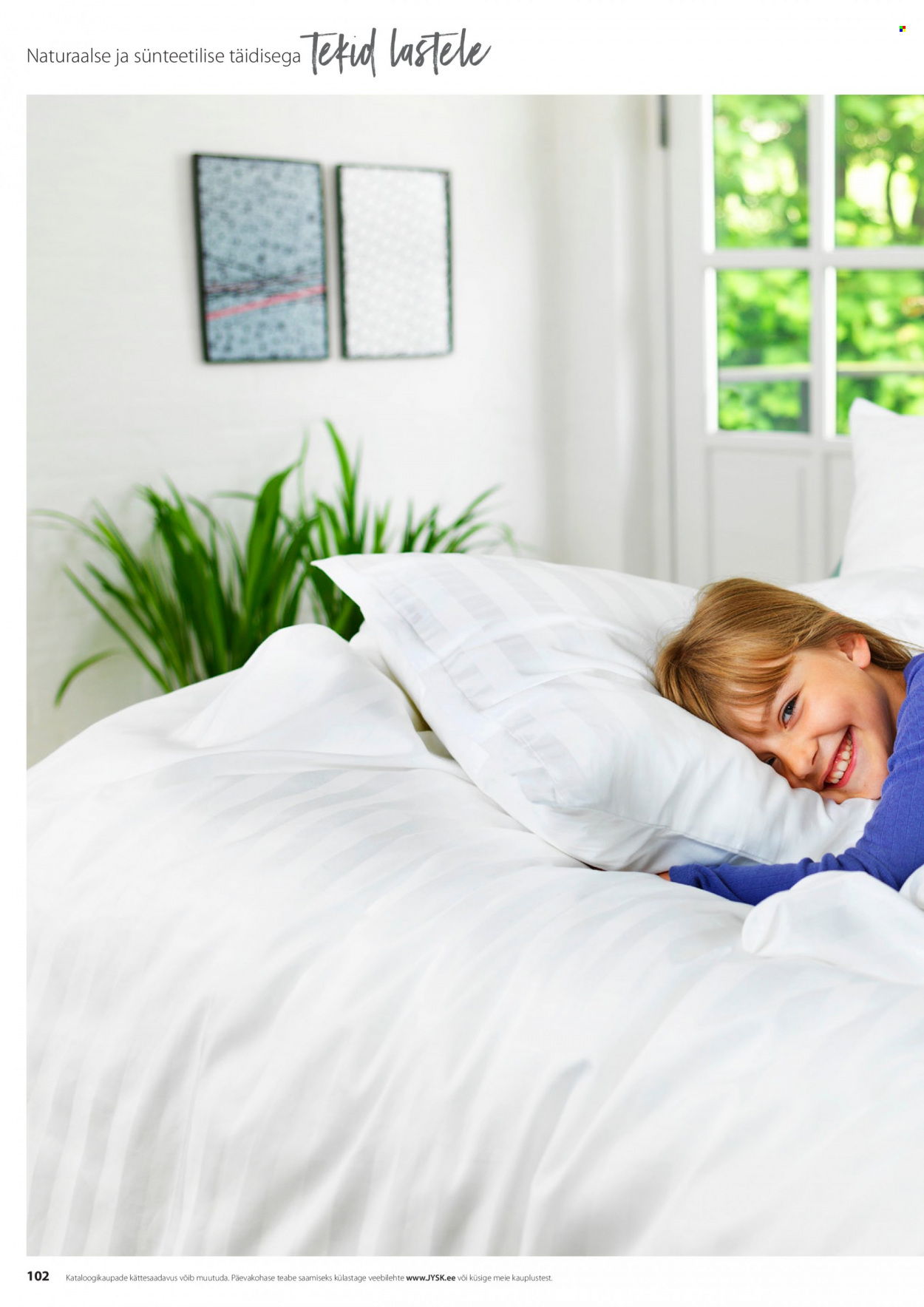 jysk - JYSK kliendileht - Tekkide, patjade ja voodipesu - page: 102