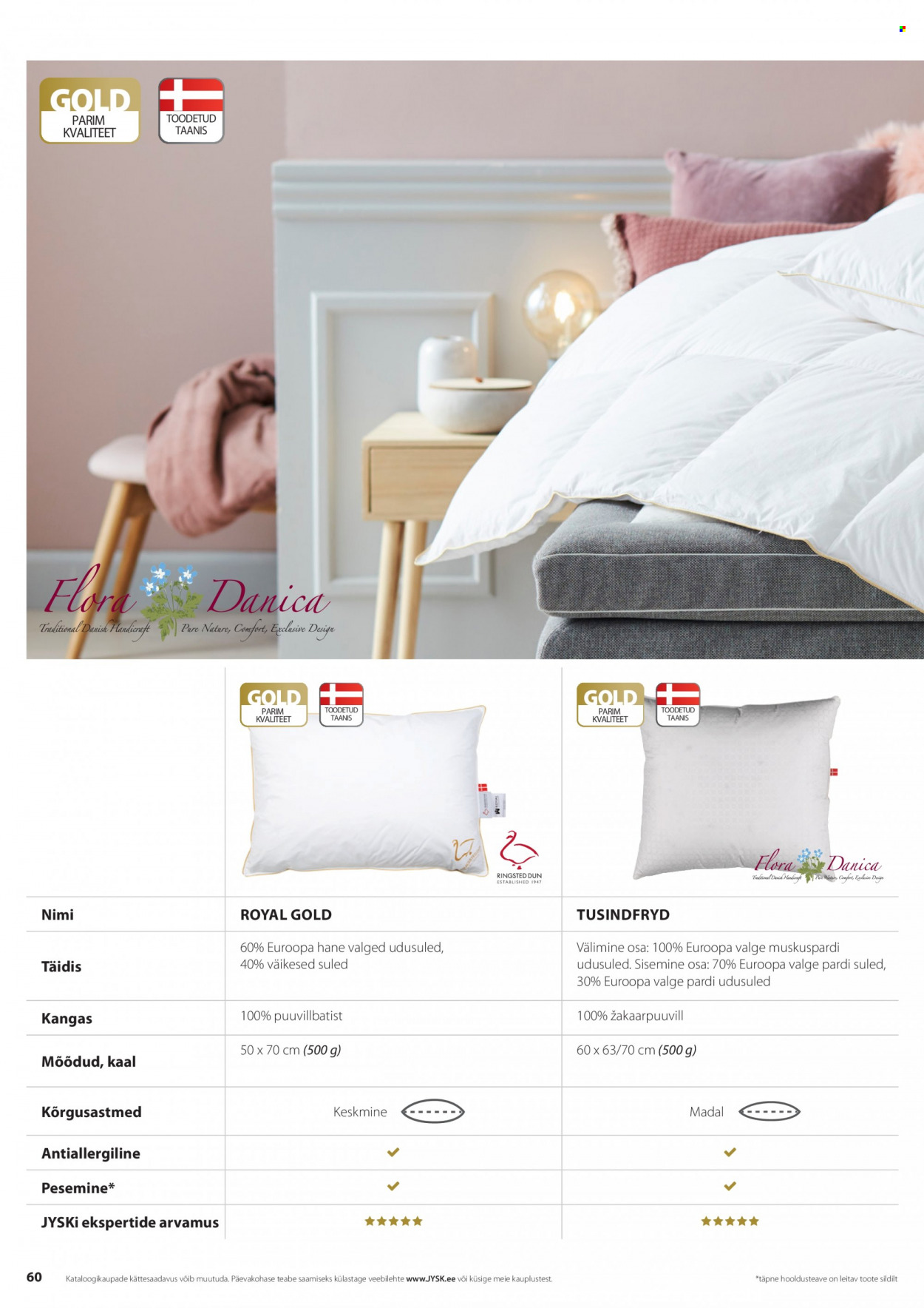 jysk - JYSK kliendileht - Tekkide, patjade ja voodipesu - page: 60