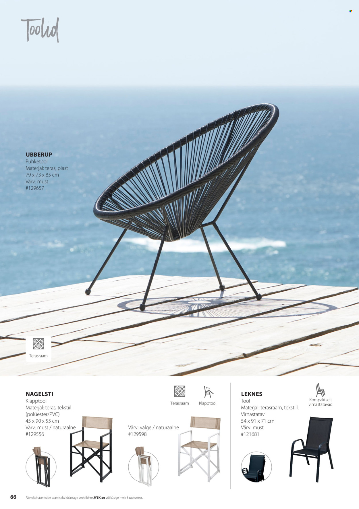 jysk - JYSK kliendileht - Aiamoõõbel ja suvekaubad - page: 66