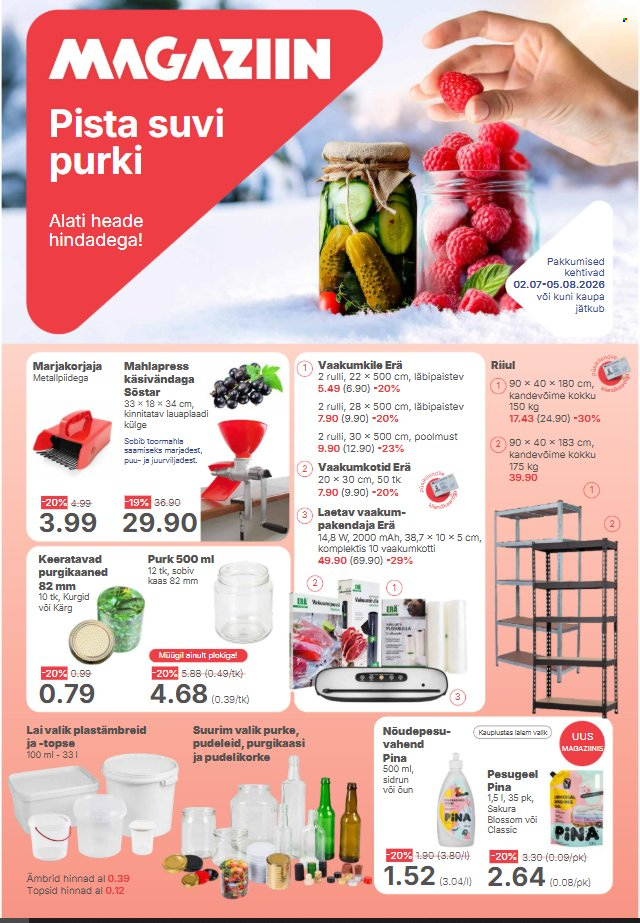 magaziin - Magaziin kliendileht (2.07 - 5.08.2026) - page: 1