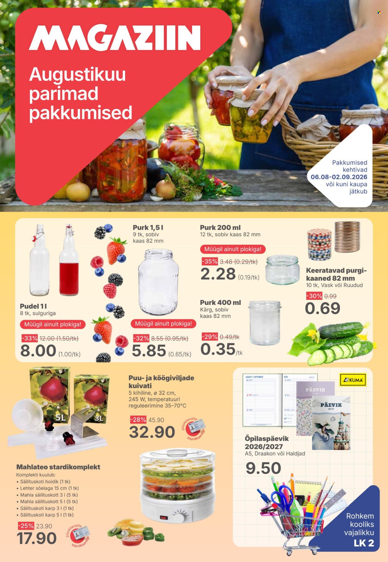 magaziin - Magaziin kliendileht (6.08 - 2.09.2026) - page: 1