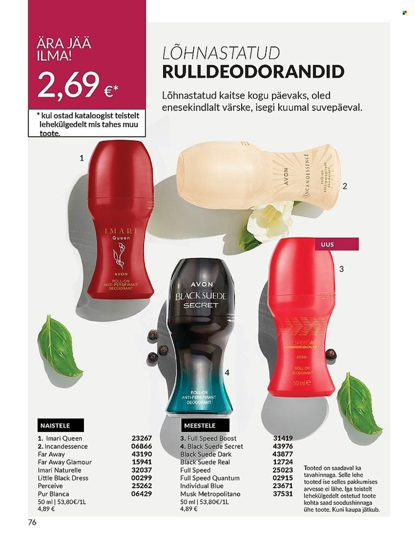 avon - Avon kliendileht (1.06 - 30.06.2024) - page: 76 avon - Avon kliendileht (1.06 - 30.06.2024) - page: 76