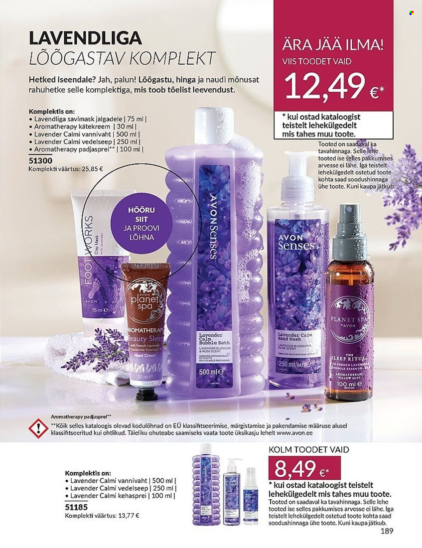 avon - Avon kliendileht (1.06 - 30.06.2024) - page: 189 avon - Avon kliendileht (1.06 - 30.06.2024) - page: 189