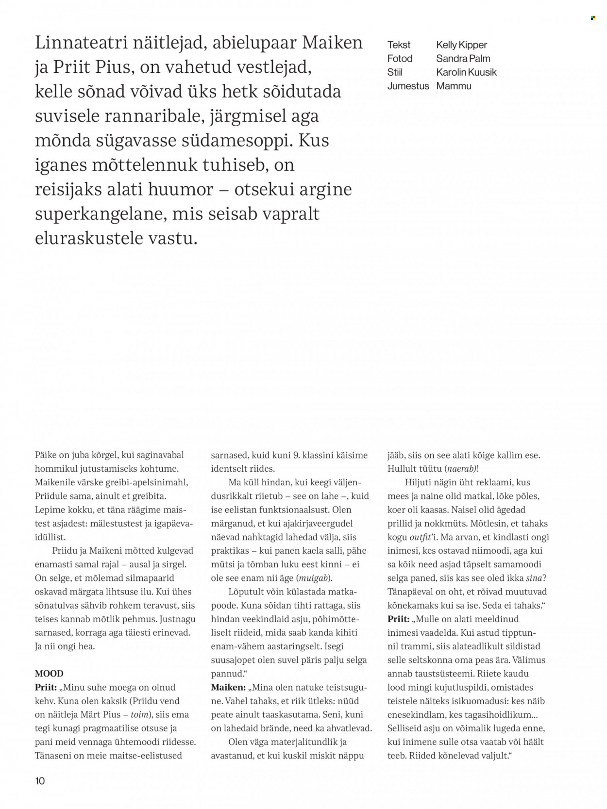 kaubamaja - Kaubamaja kliendileht - page: 10