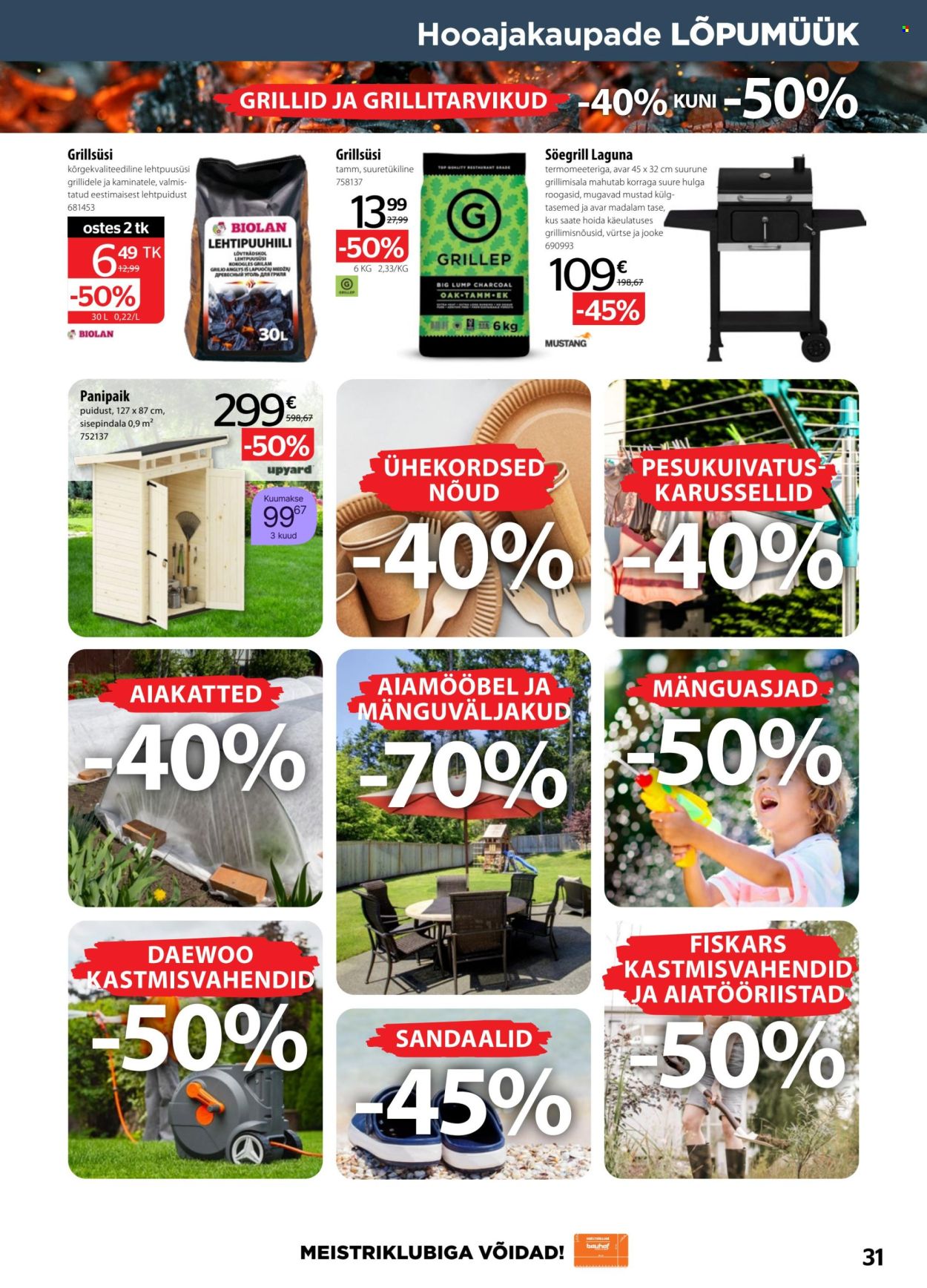 bauhof - Bauhof kliendileht - Kataloogipakkumised (5.08 - 3.09.2025) - page: 31