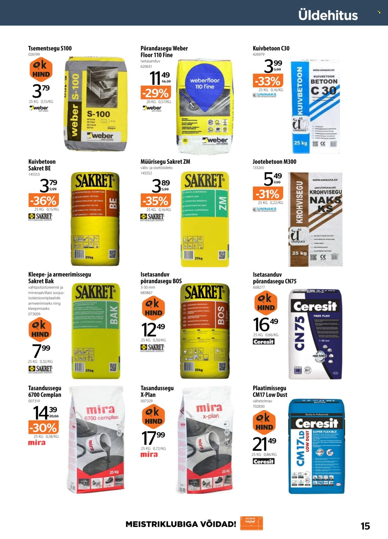 bauhof - Bauhof kliendileht - Kataloogipakkumised (5.08 - 3.09.2025) - page: 15