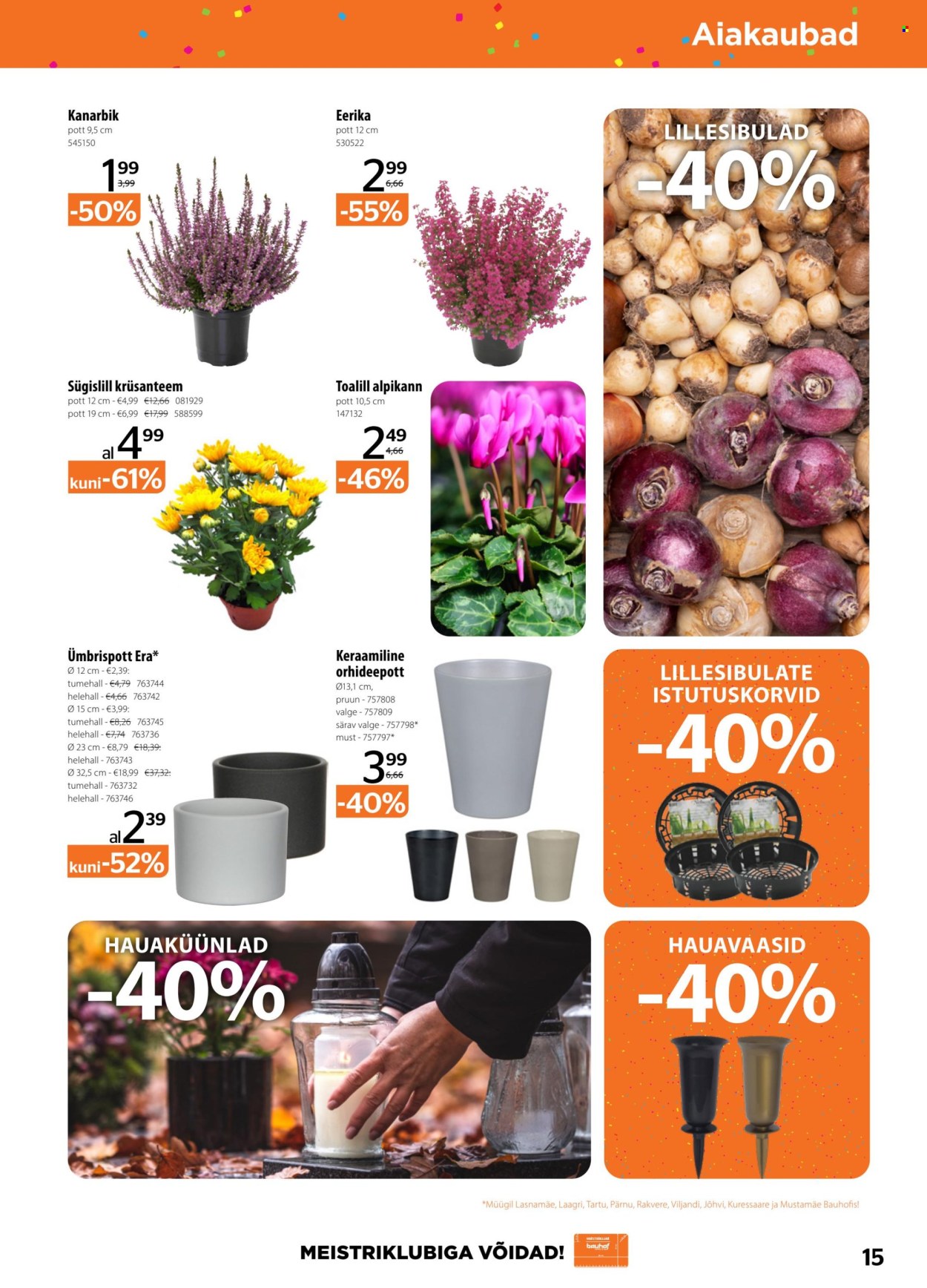 bauhof - Bauhof kliendileht (4.09 - 6.10.2025) - page: 15