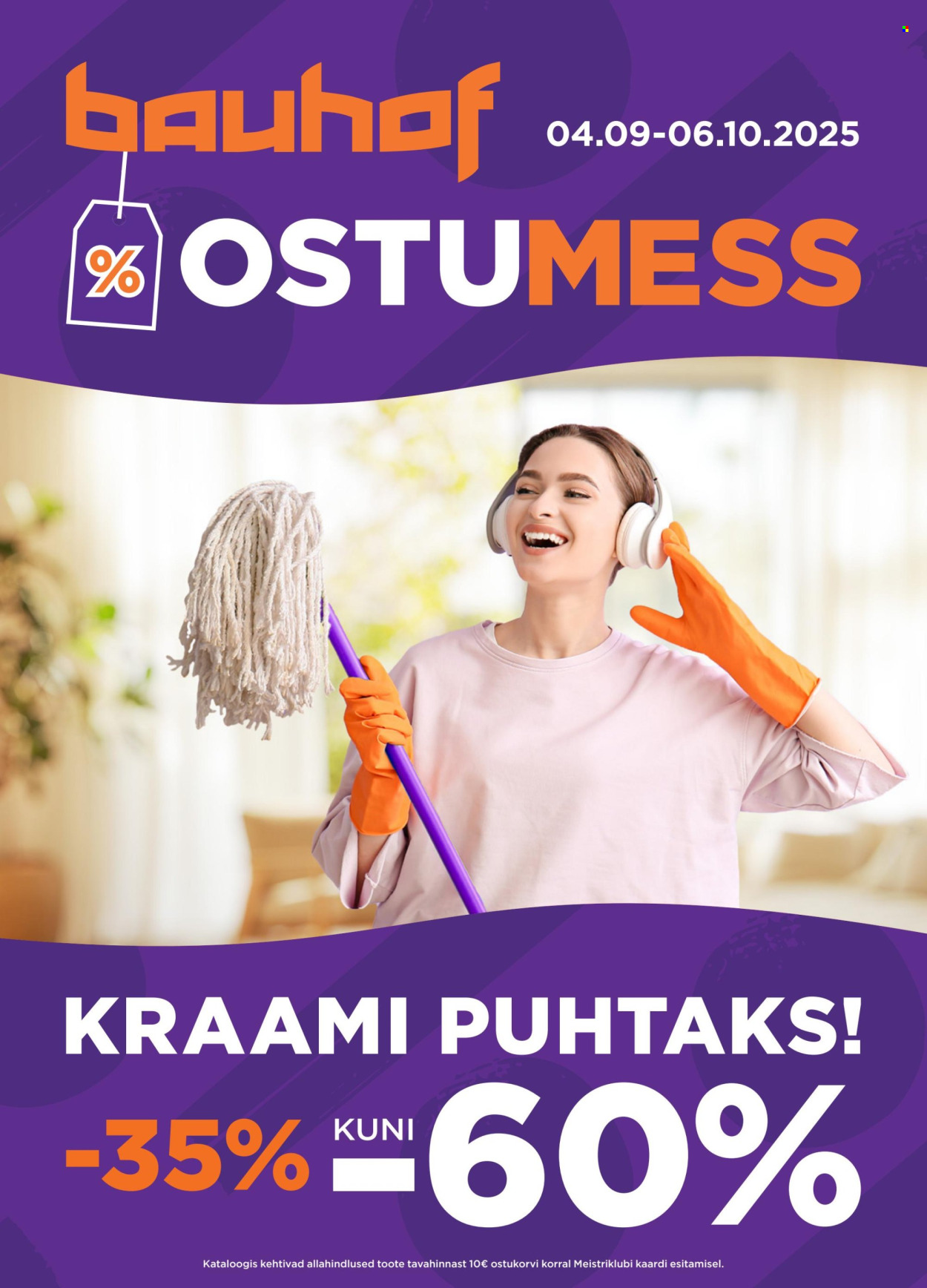 bauhof - Bauhof kliendileht (4.09 - 6.10.2025)