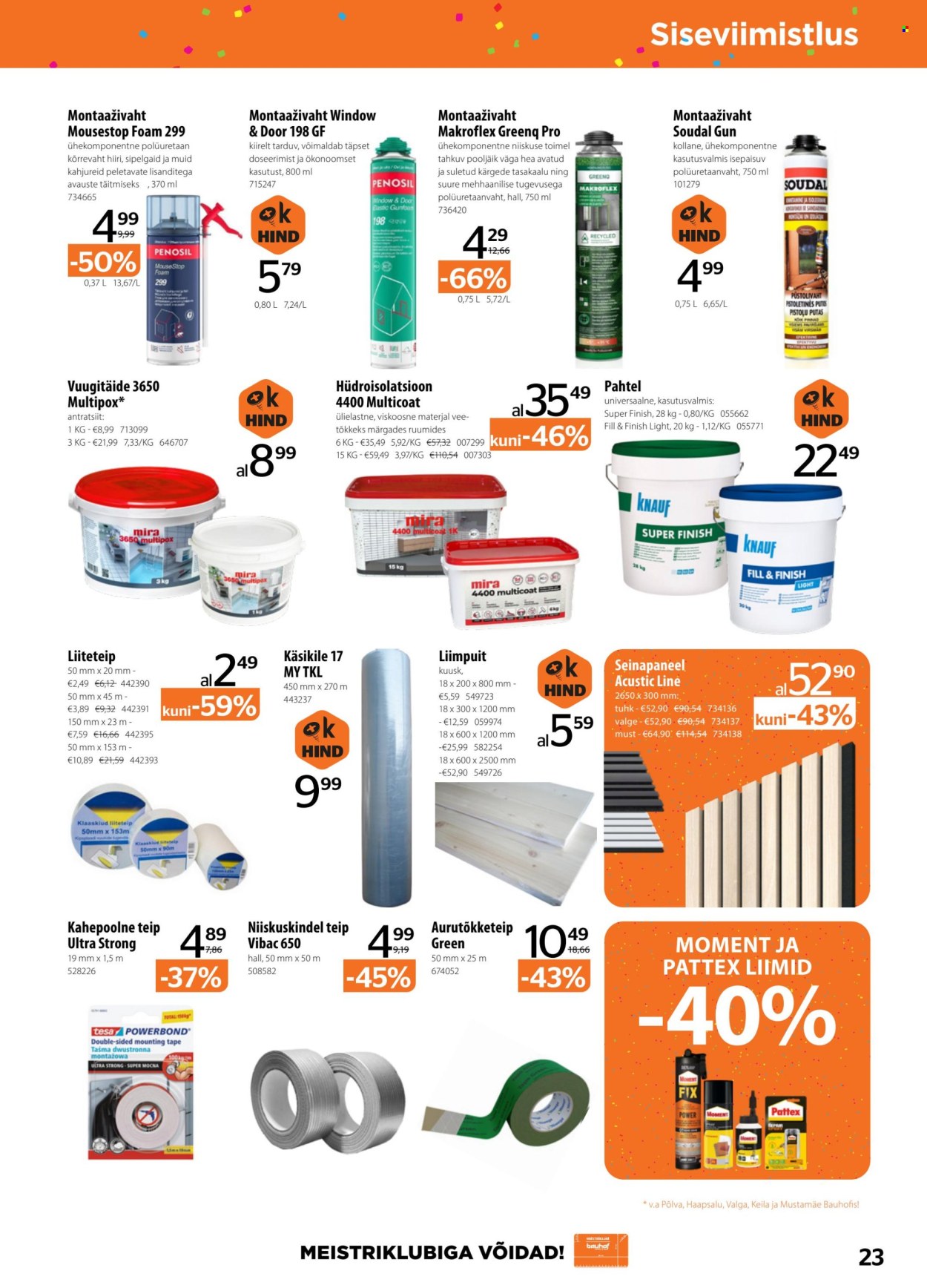 bauhof - Bauhof kliendileht (4.09 - 6.10.2025) - page: 23