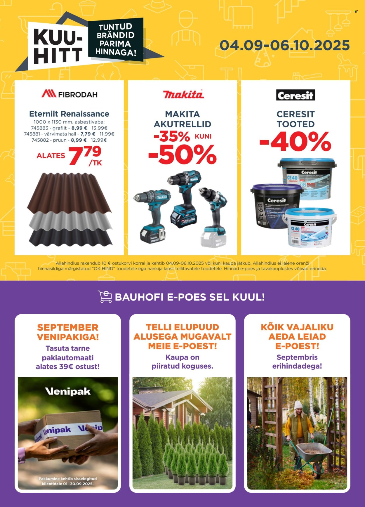 bauhof - Bauhof kliendileht (4.09 - 6.10.2025) - page: 32