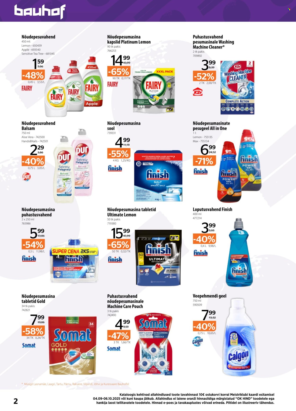 bauhof - Bauhof kliendileht (4.09 - 6.10.2025) - page: 2