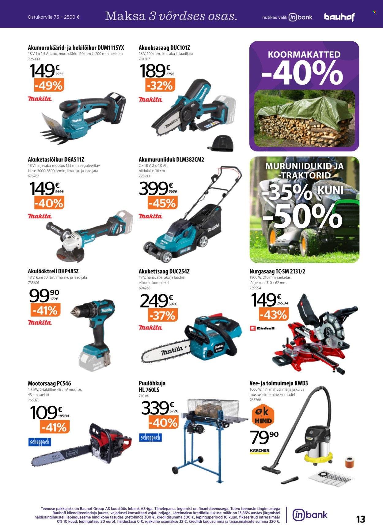 bauhof - Bauhof kliendileht (4.09 - 6.10.2025) - page: 13