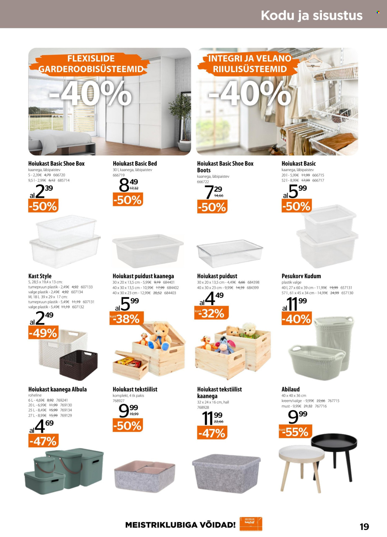 bauhof - Bauhof kliendileht - BAUHOF kliendileht (7.10 - 3.11.2025) - page: 19