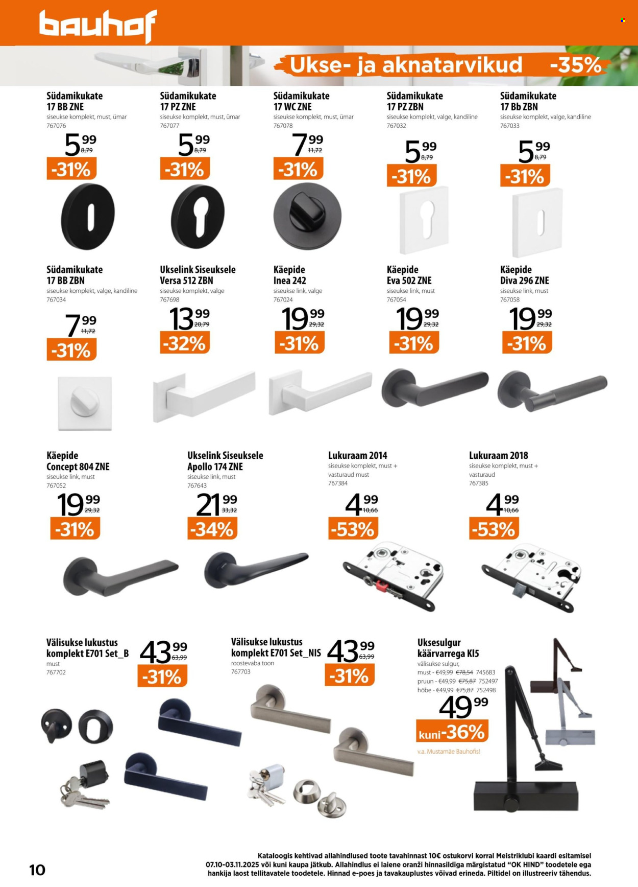 bauhof - Bauhof kliendileht - BAUHOF kliendileht (7.10 - 3.11.2025) - page: 10