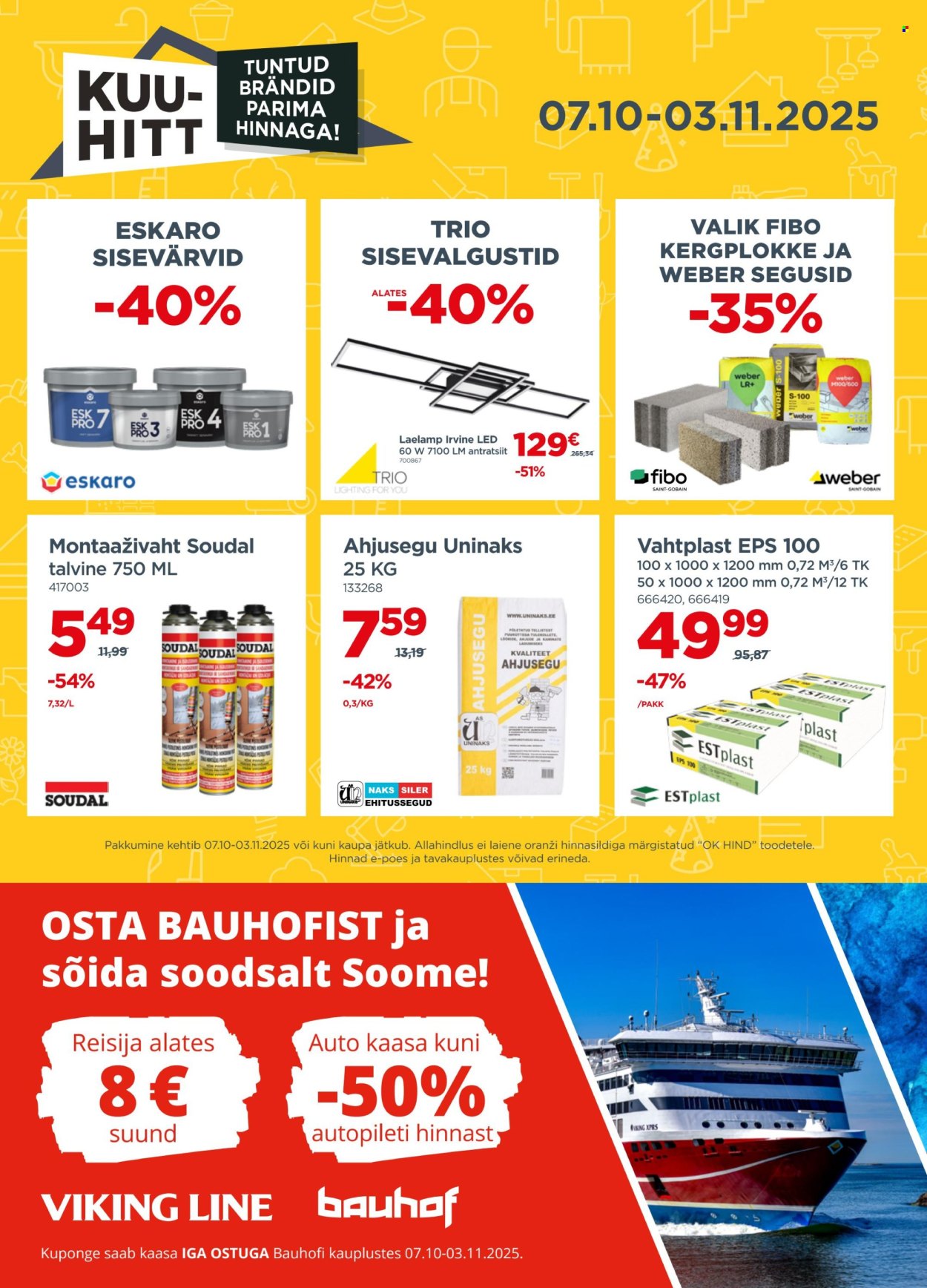 bauhof - Bauhof kliendileht - BAUHOF kliendileht (7.10 - 3.11.2025) - page: 40