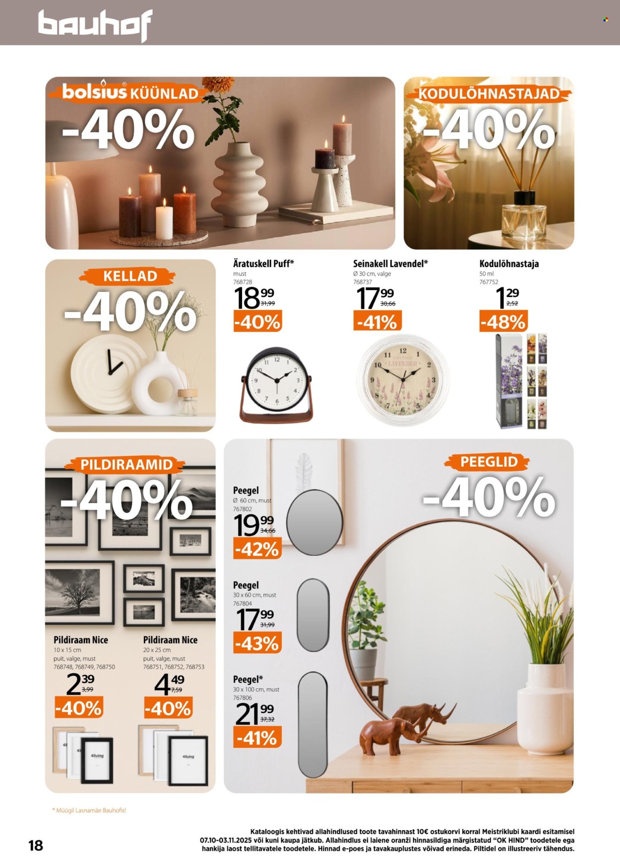 bauhof - Bauhof kliendileht - BAUHOF kliendileht (7.10 - 3.11.2025) - page: 18