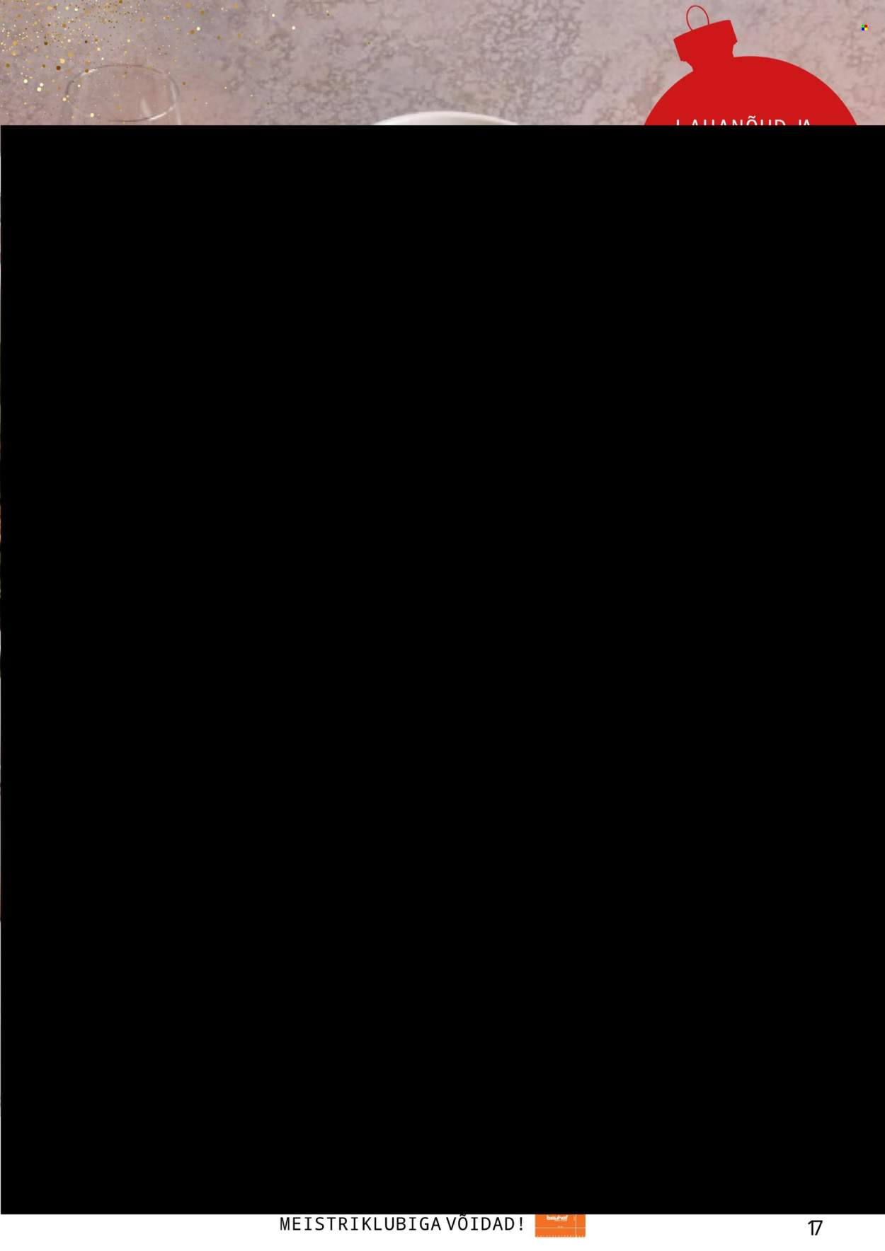 bauhof - Bauhof kliendileht - JÕULUD ALGAVAD BAUHOFIST! (4.11 - 31.12.2025) - page: 17