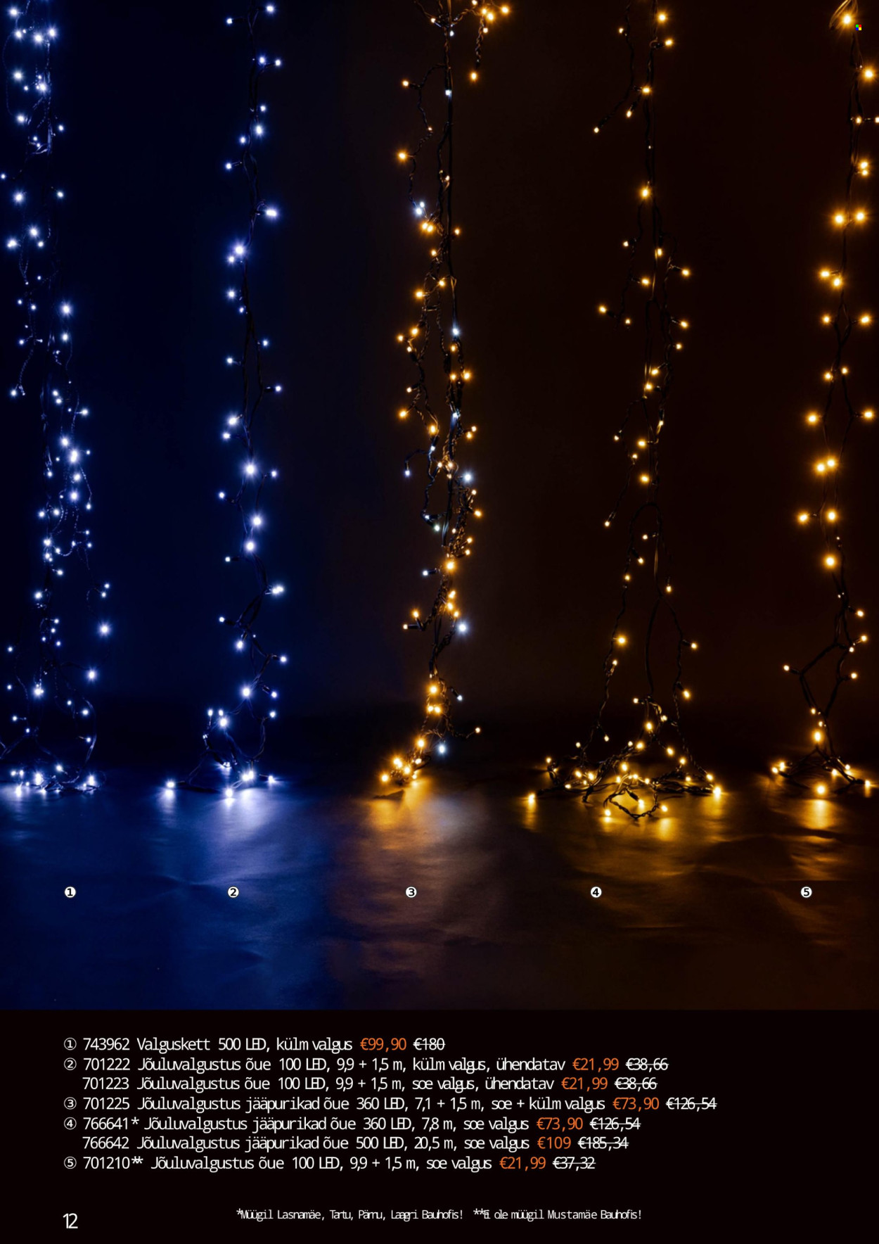bauhof - Bauhof kliendileht - JÕULUD ALGAVAD BAUHOFIST! (4.11 - 31.12.2025) - page: 12
