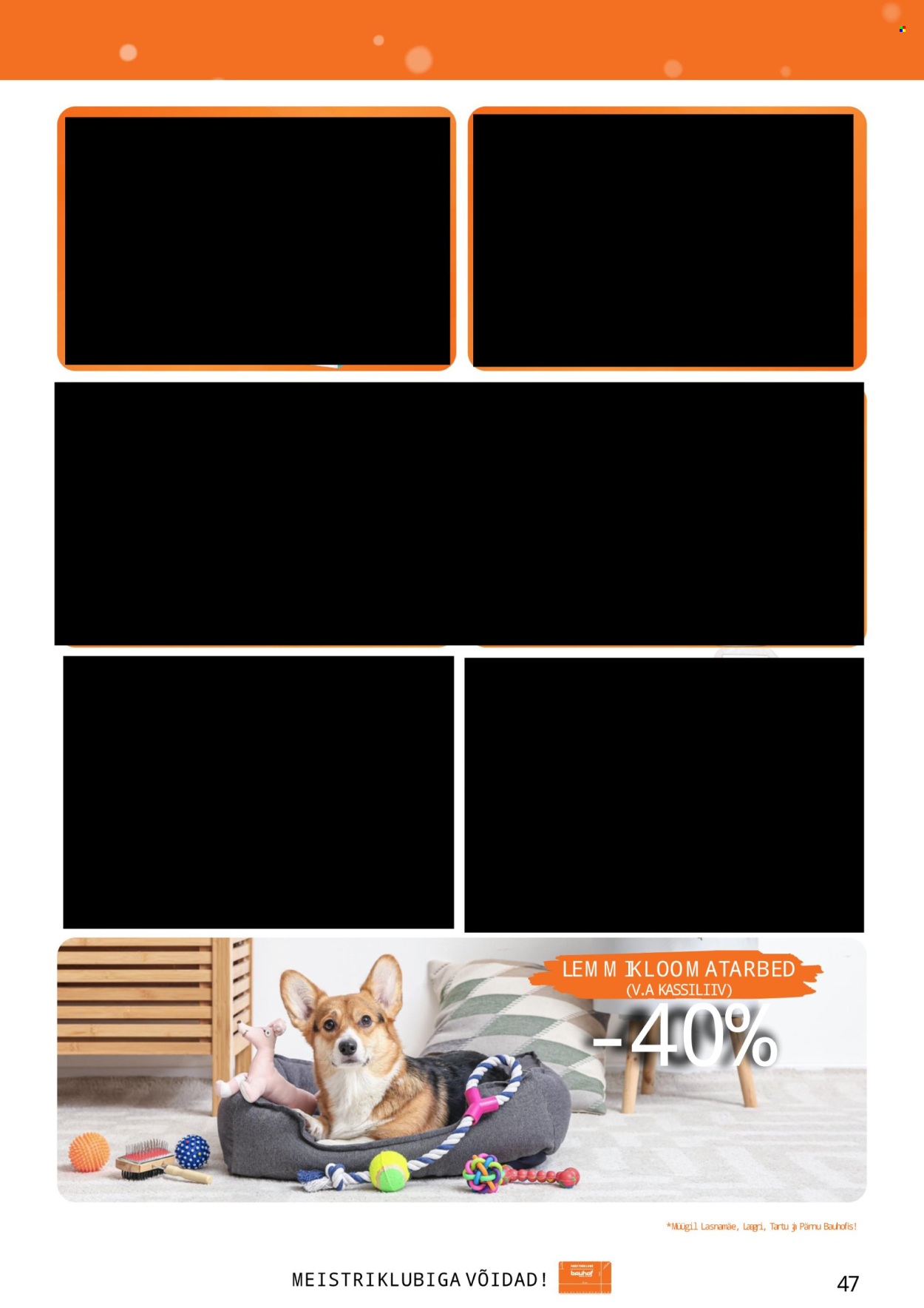 bauhof - Bauhof kliendileht - JÕULUD ALGAVAD BAUHOFIST! (4.11 - 31.12.2025) - page: 47