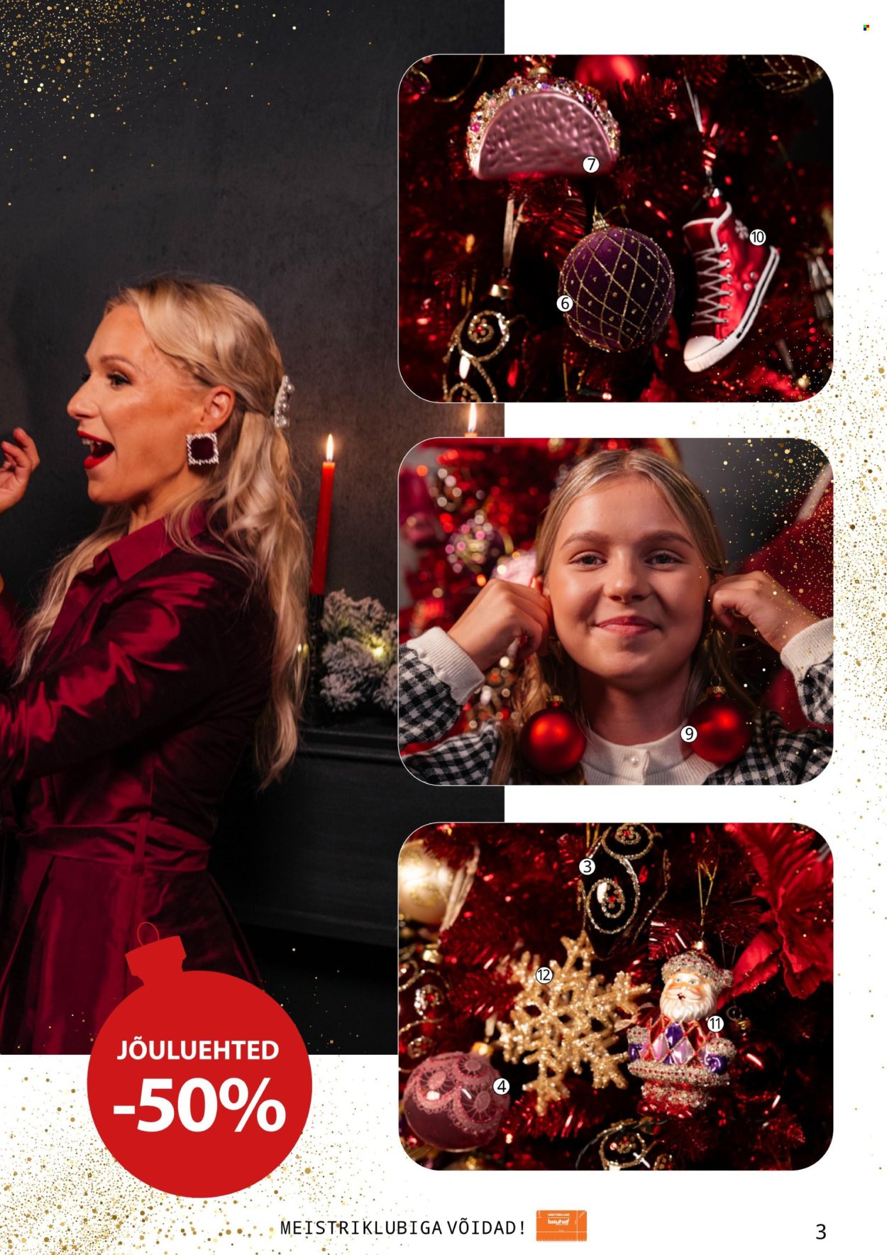 bauhof - Bauhof kliendileht - JÕULUD ALGAVAD BAUHOFIST! (4.11 - 31.12.2025) - page: 3