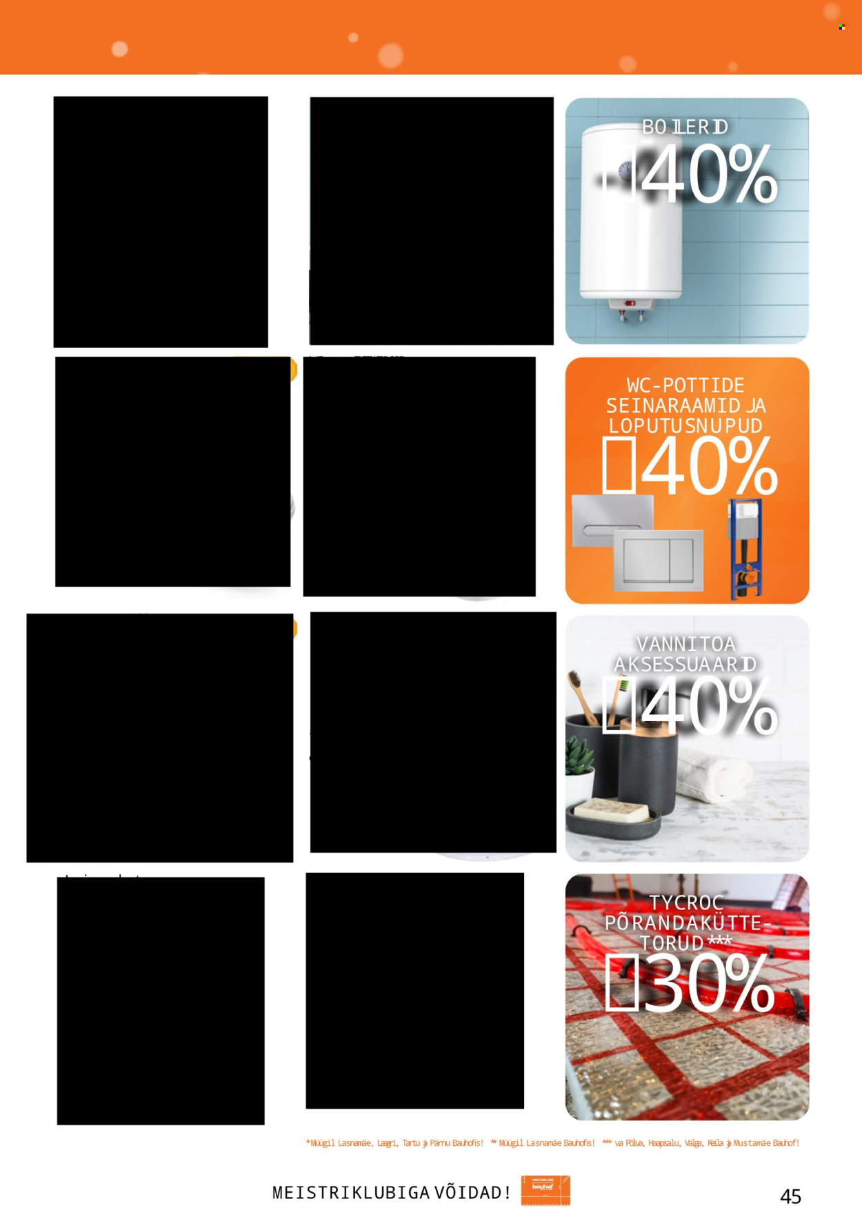 bauhof - Bauhof kliendileht - JÕULUD ALGAVAD BAUHOFIST! (4.11 - 31.12.2025) - page: 45