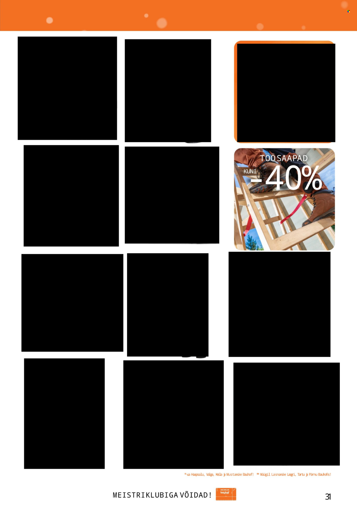 bauhof - Bauhof kliendileht - JÕULUD ALGAVAD BAUHOFIST! (4.11 - 31.12.2025) - page: 31
