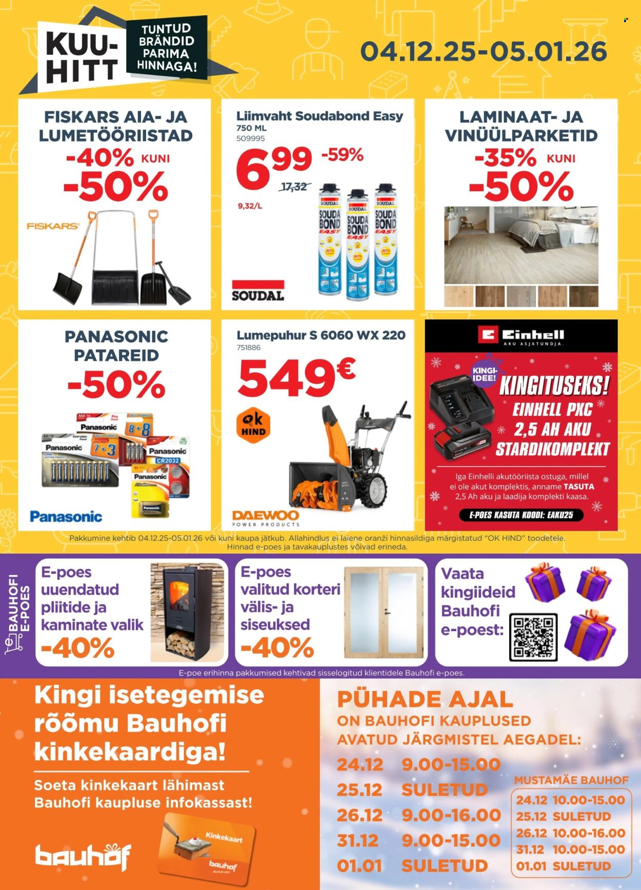 bauhof - Bauhof kliendileht (4.12.2025 - 5.01.2026) - page: 32