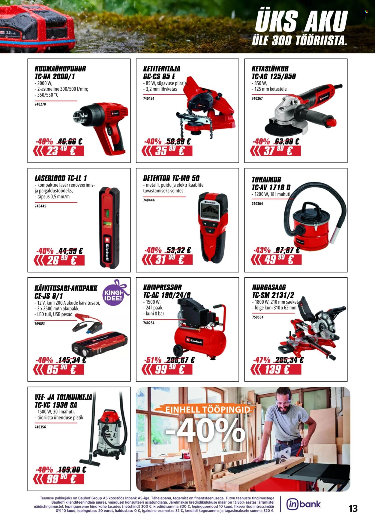 bauhof - Bauhof kliendileht (4.12.2025 - 5.01.2026) - page: 13