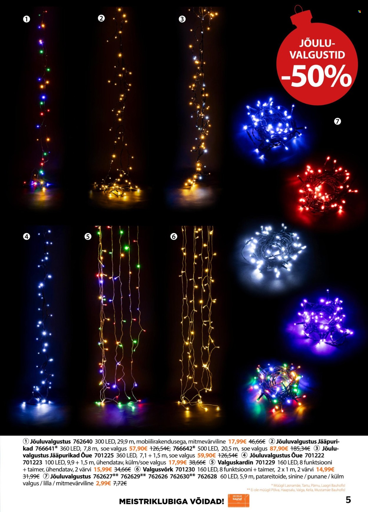 bauhof - Bauhof kliendileht (4.12.2025 - 5.01.2026) - page: 5