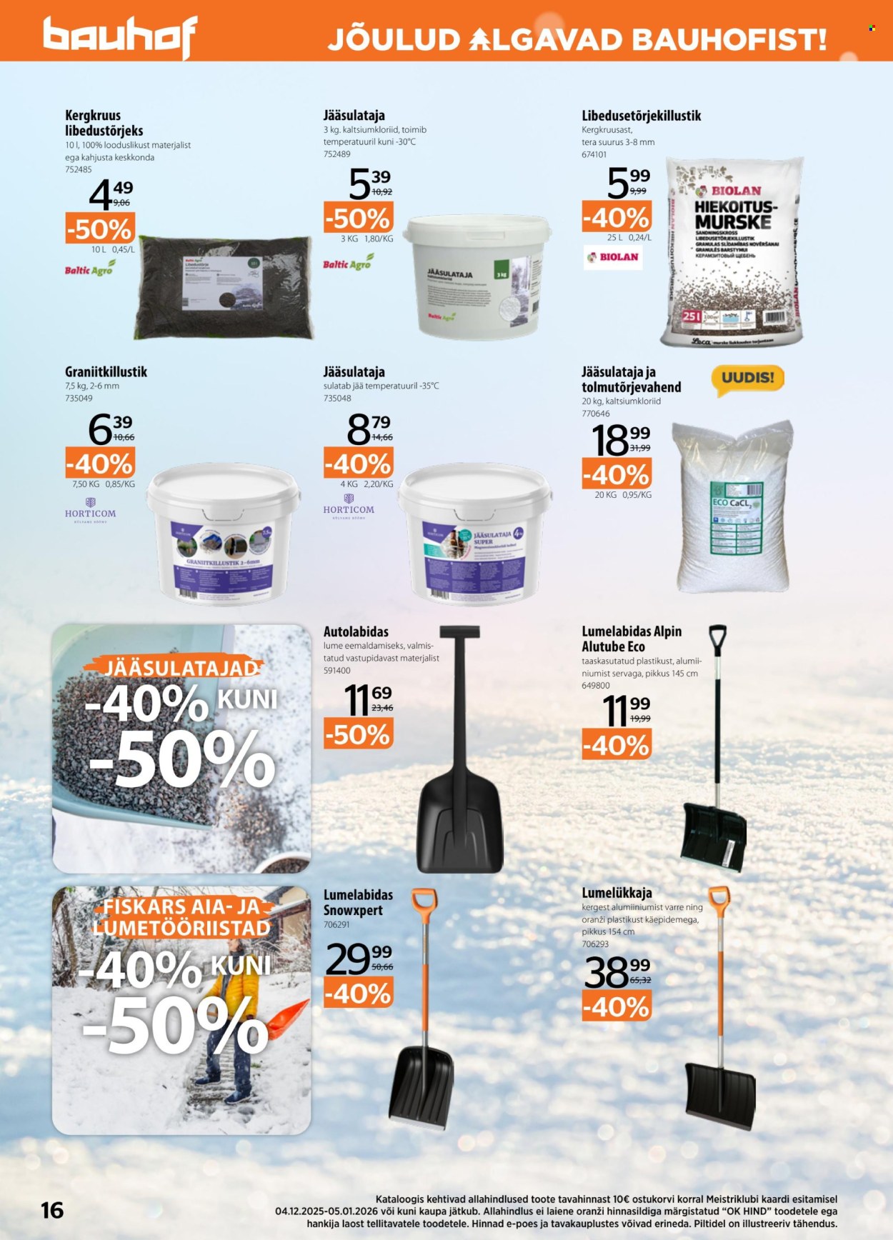 bauhof - Bauhof kliendileht (4.12.2025 - 5.01.2026) - page: 16
