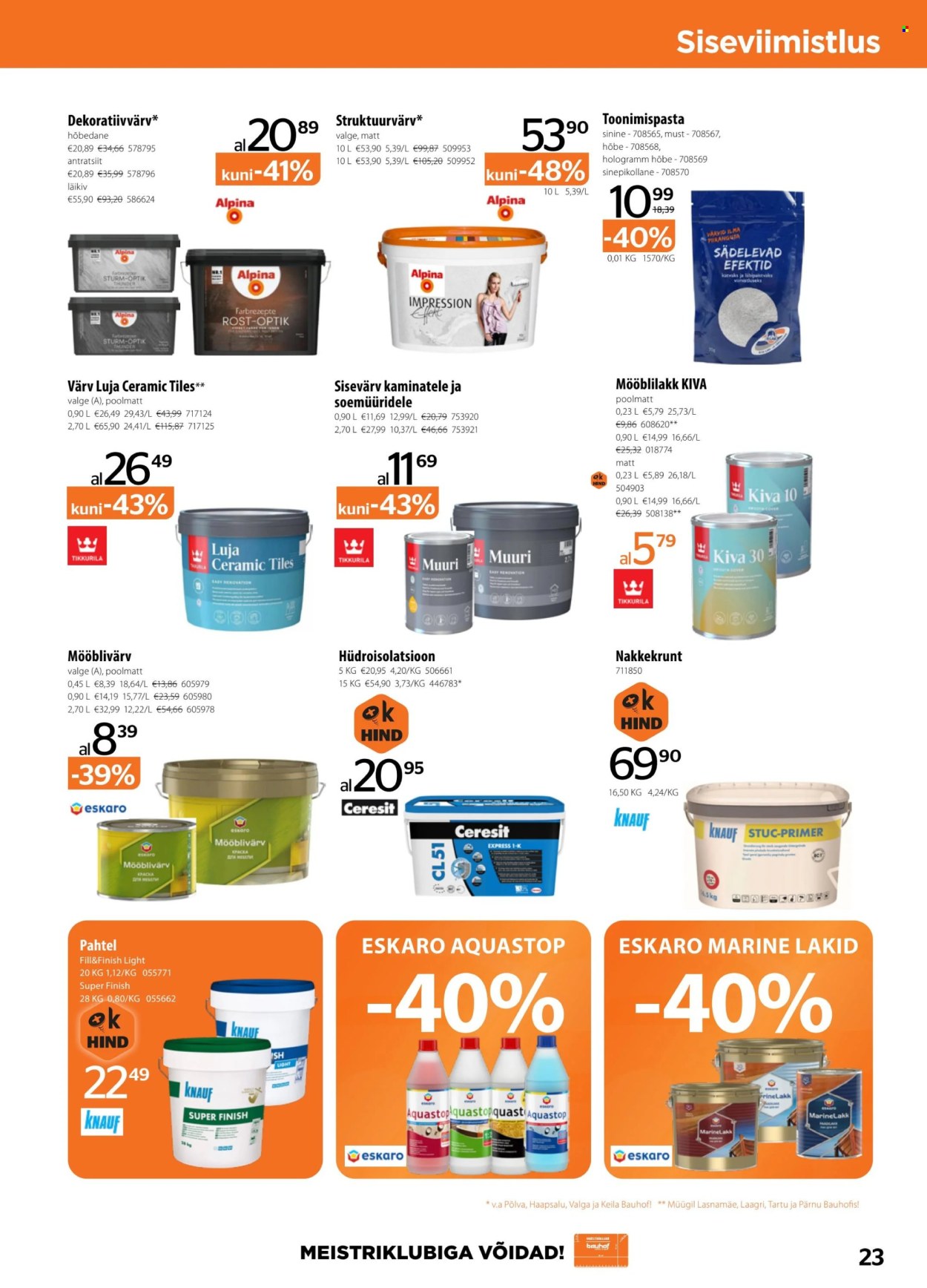 bauhof - Bauhof kliendileht (6.01 - 2.02.2026) - page: 23