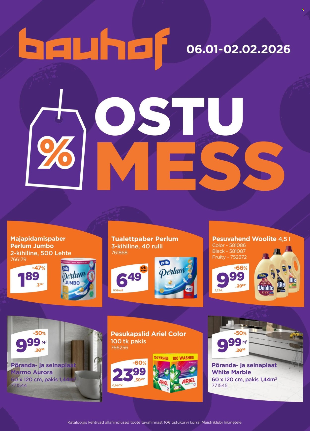 bauhof - Bauhof kliendileht (6.01 - 2.02.2026)