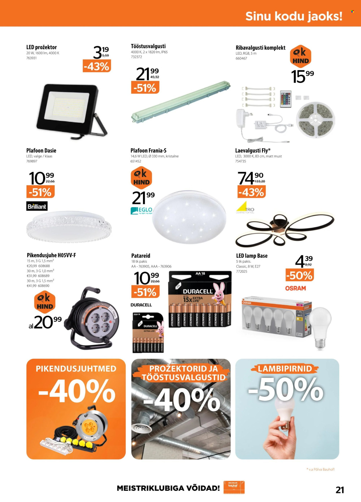 bauhof - Bauhof kliendileht (6.01 - 2.02.2026) - page: 21