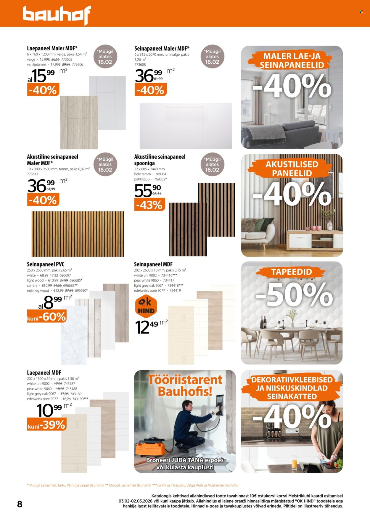 bauhof - Bauhof kliendileht (3.02 - 2.03.2026) - page: 8