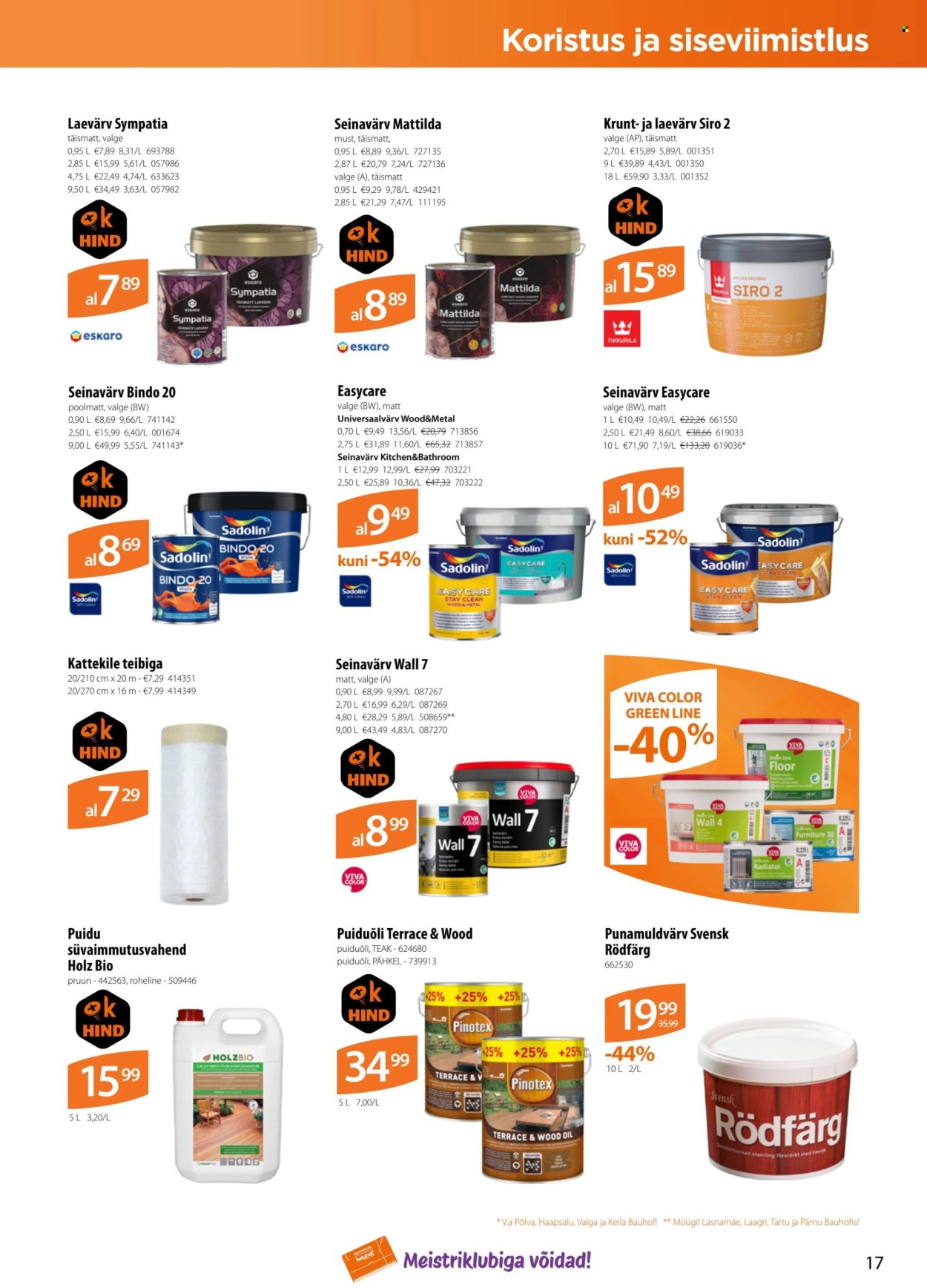 bauhof - Bauhof kliendileht (3.03 - 1.04.2026) - page: 17