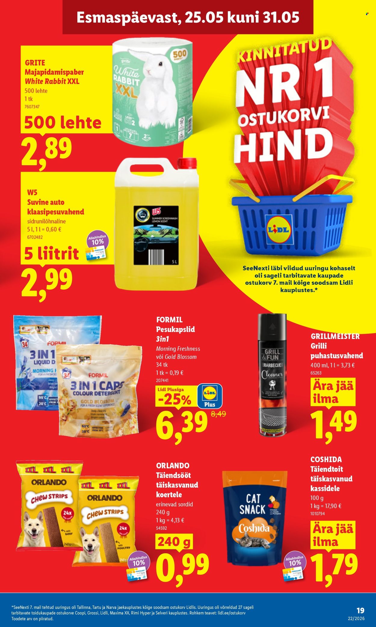 lidl - Lidl kliendileht - Kliendileht (25.05 - 31.05.2026) - page: 19