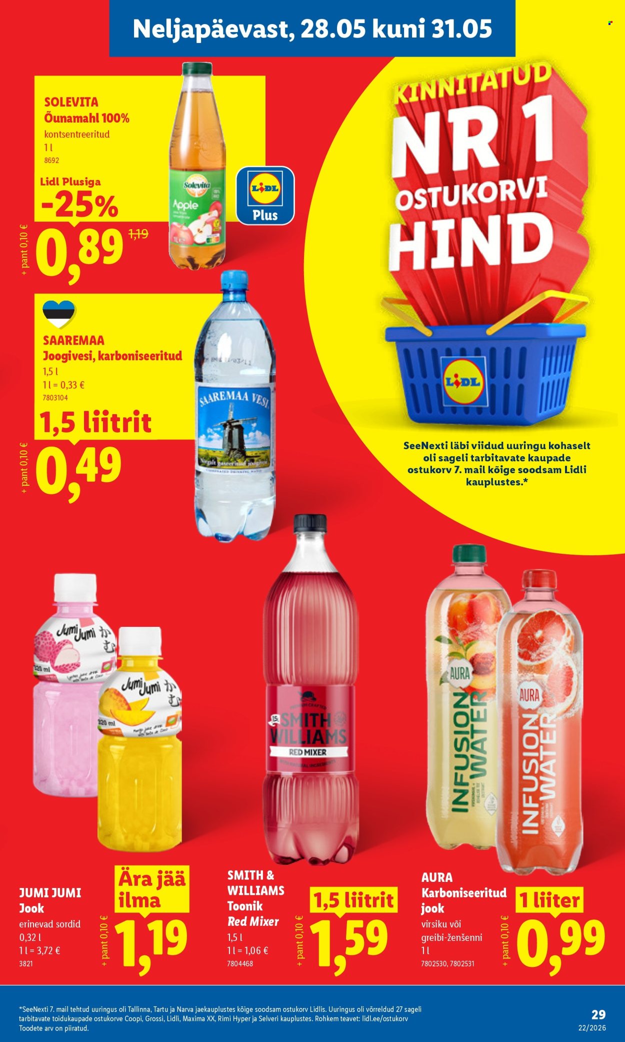 lidl - Lidl kliendileht - Kliendileht (25.05 - 31.05.2026) - page: 29