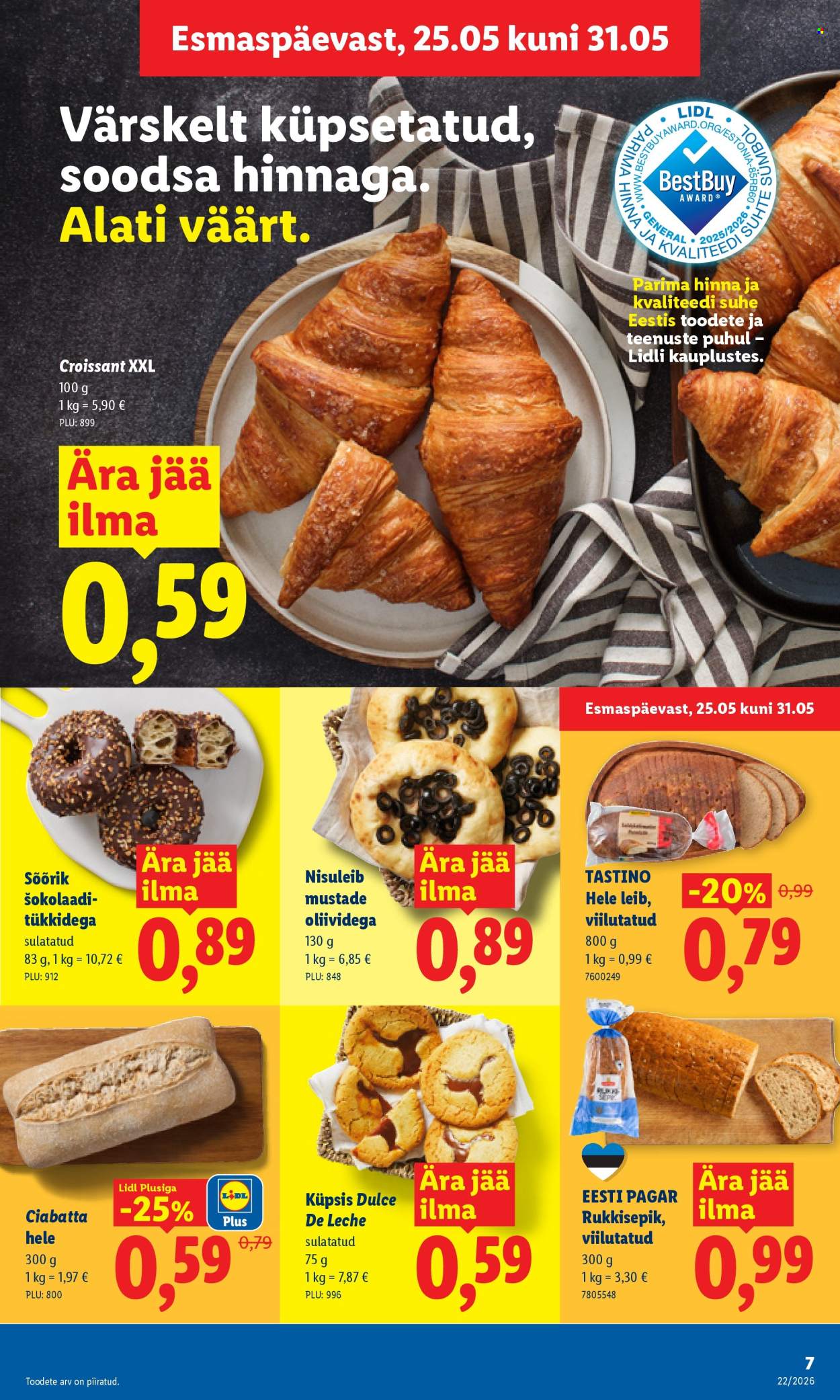 lidl - Lidl kliendileht - Kliendileht (25.05 - 31.05.2026) - page: 7