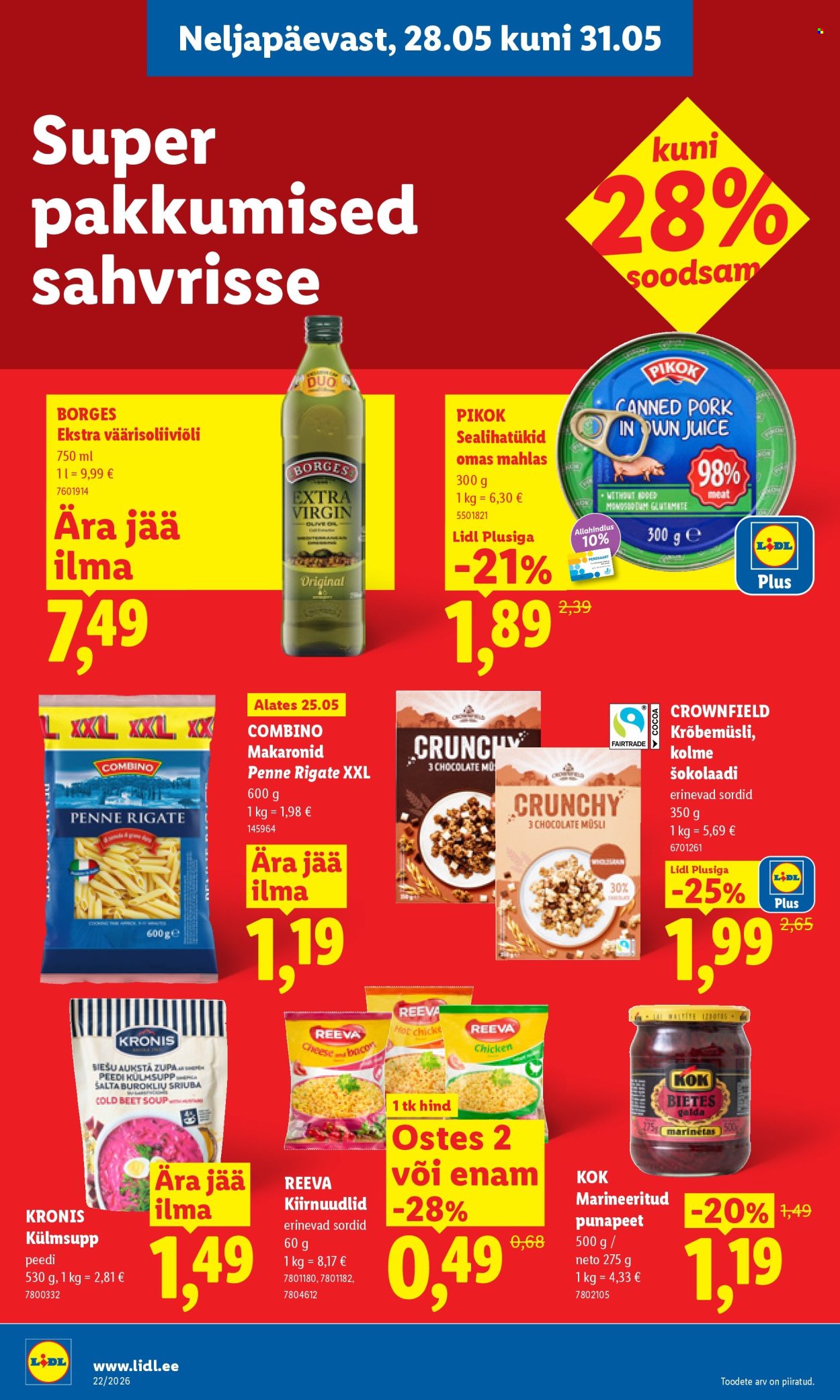 lidl - Lidl kliendileht - Kliendileht (25.05 - 31.05.2026) - page: 28