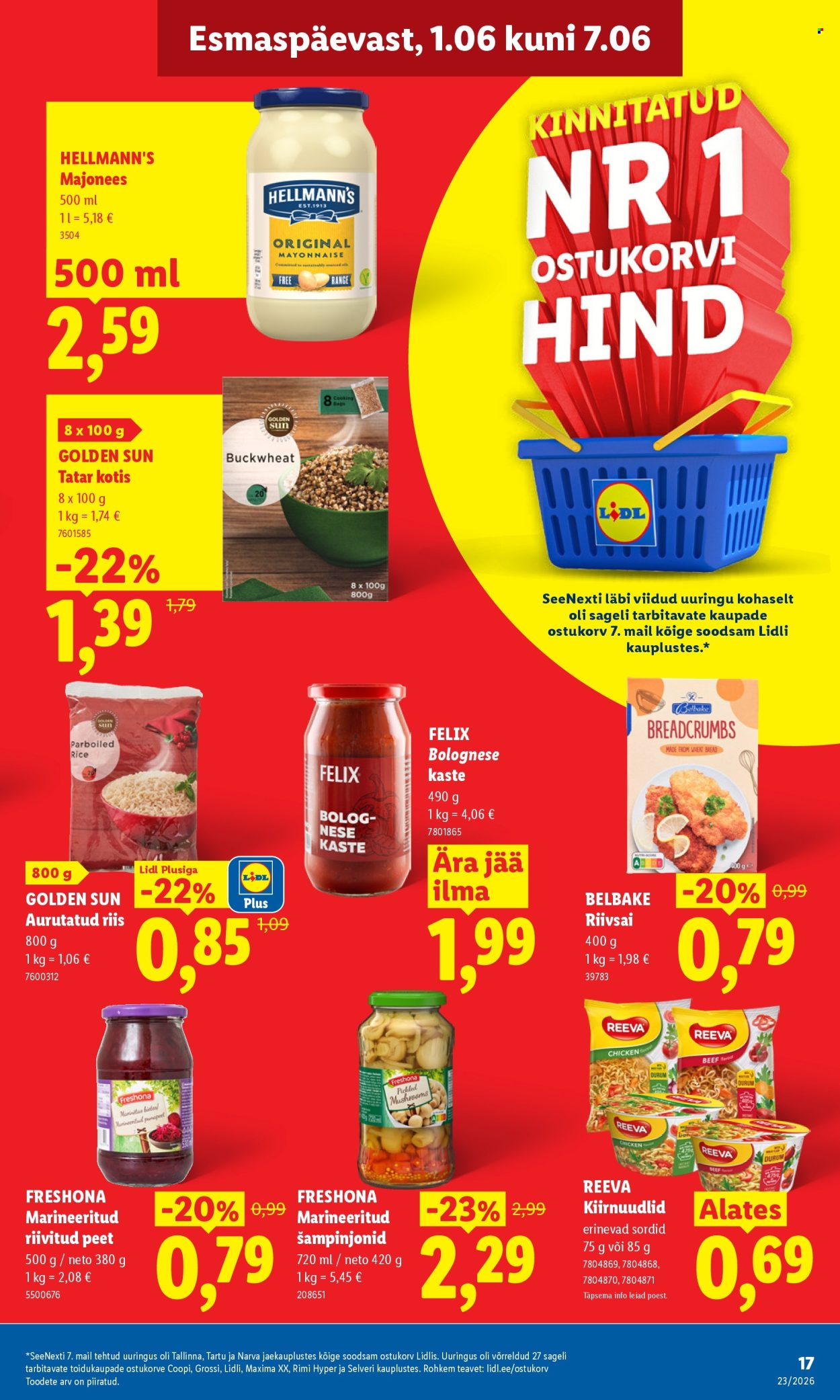 lidl - Lidl kliendileht - Kliendileht (1.06 - 7.06.2026) - page: 17